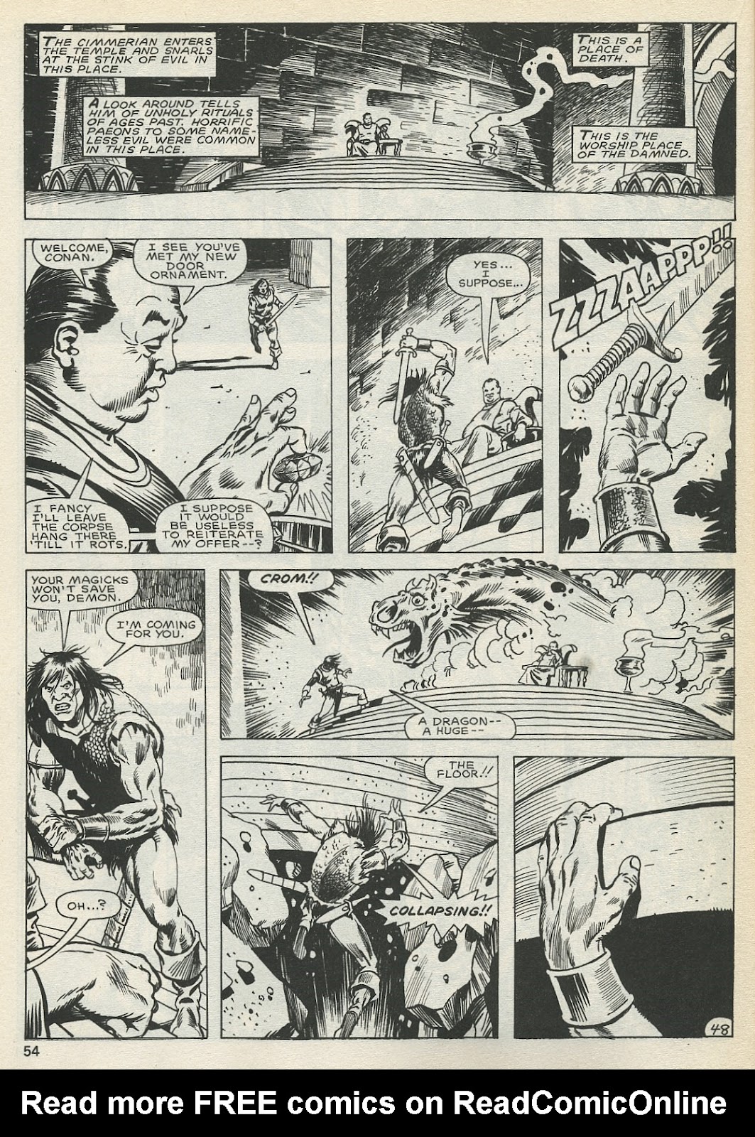 The Savage Sword Of Conan issue 128 - Page 53