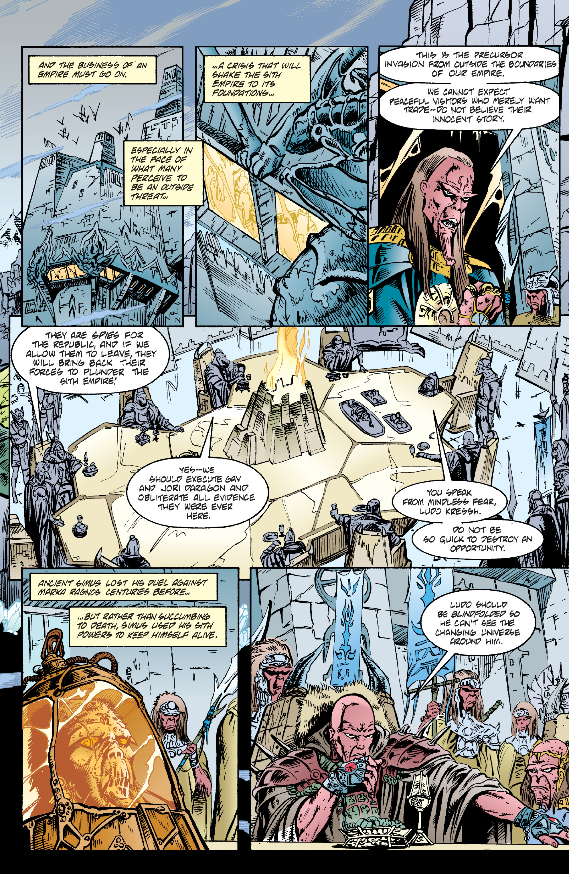 Read online Star Wars: Tales of the Jedi - The Golden Age of the Sith comic -  Issue #3 - 5