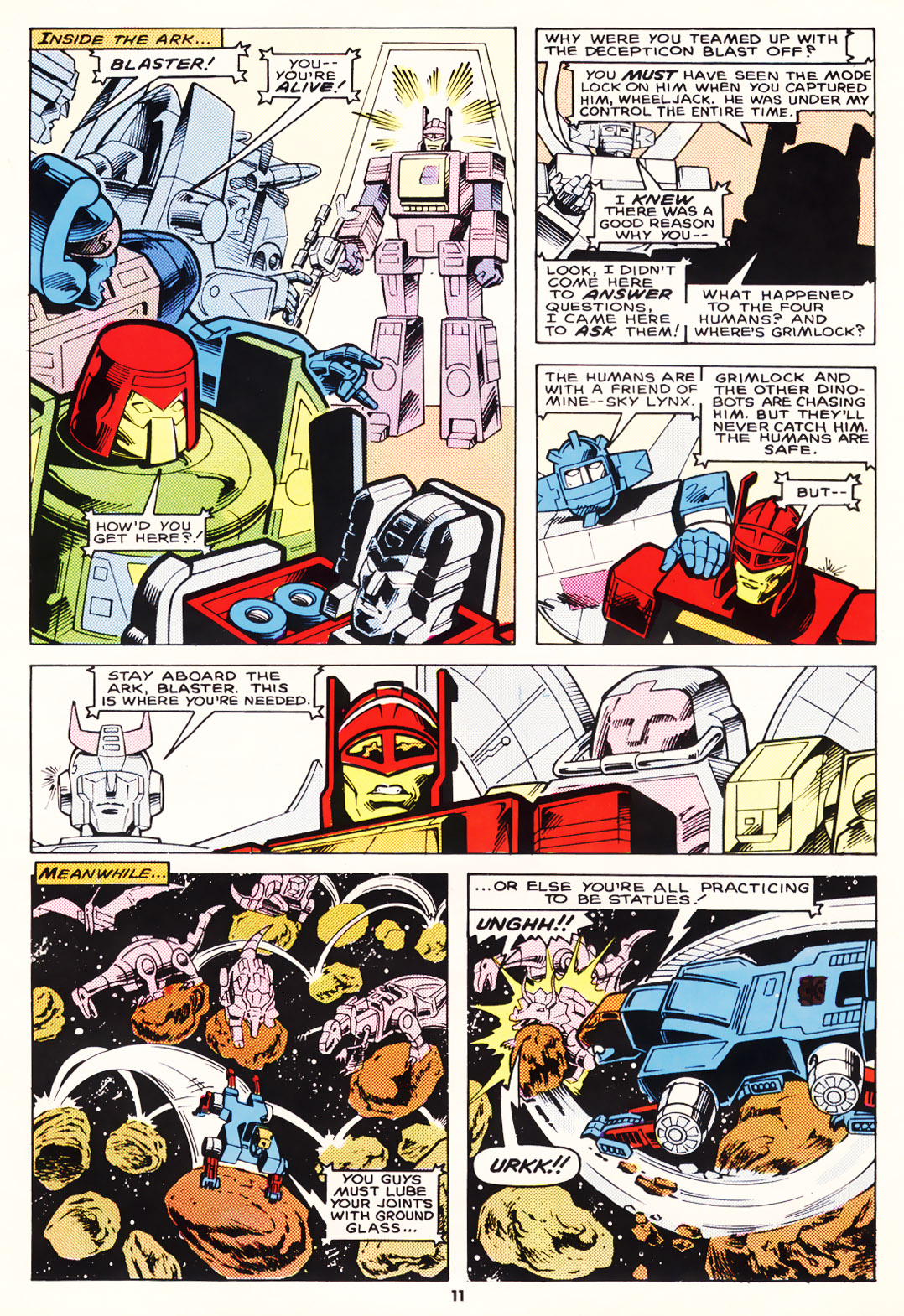 Read online The Transformers (UK) comic -  Issue #144 - 11