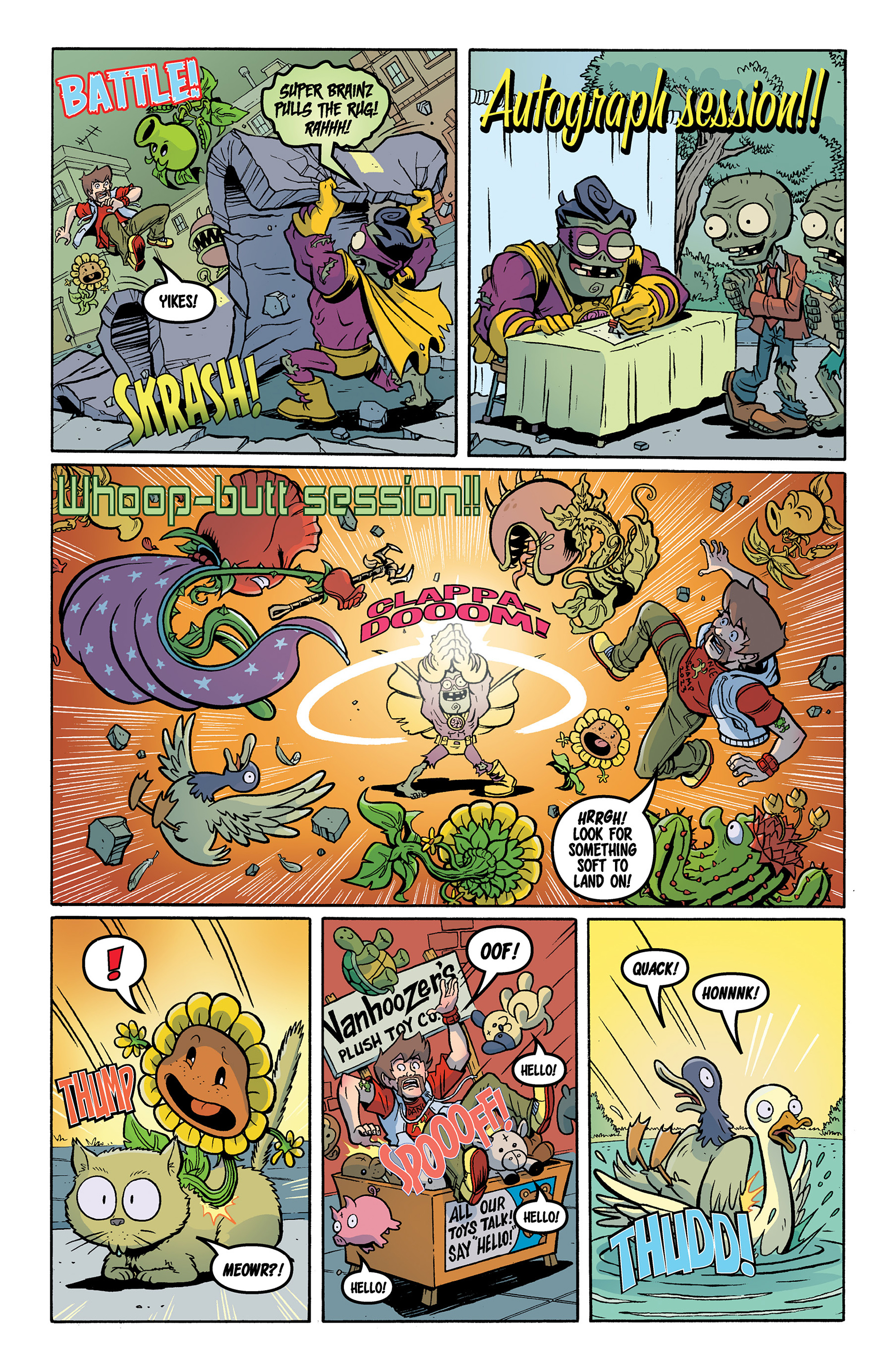 Read online Plants vs. Zombies: Garden Warfare comic -  Issue #3 - 6