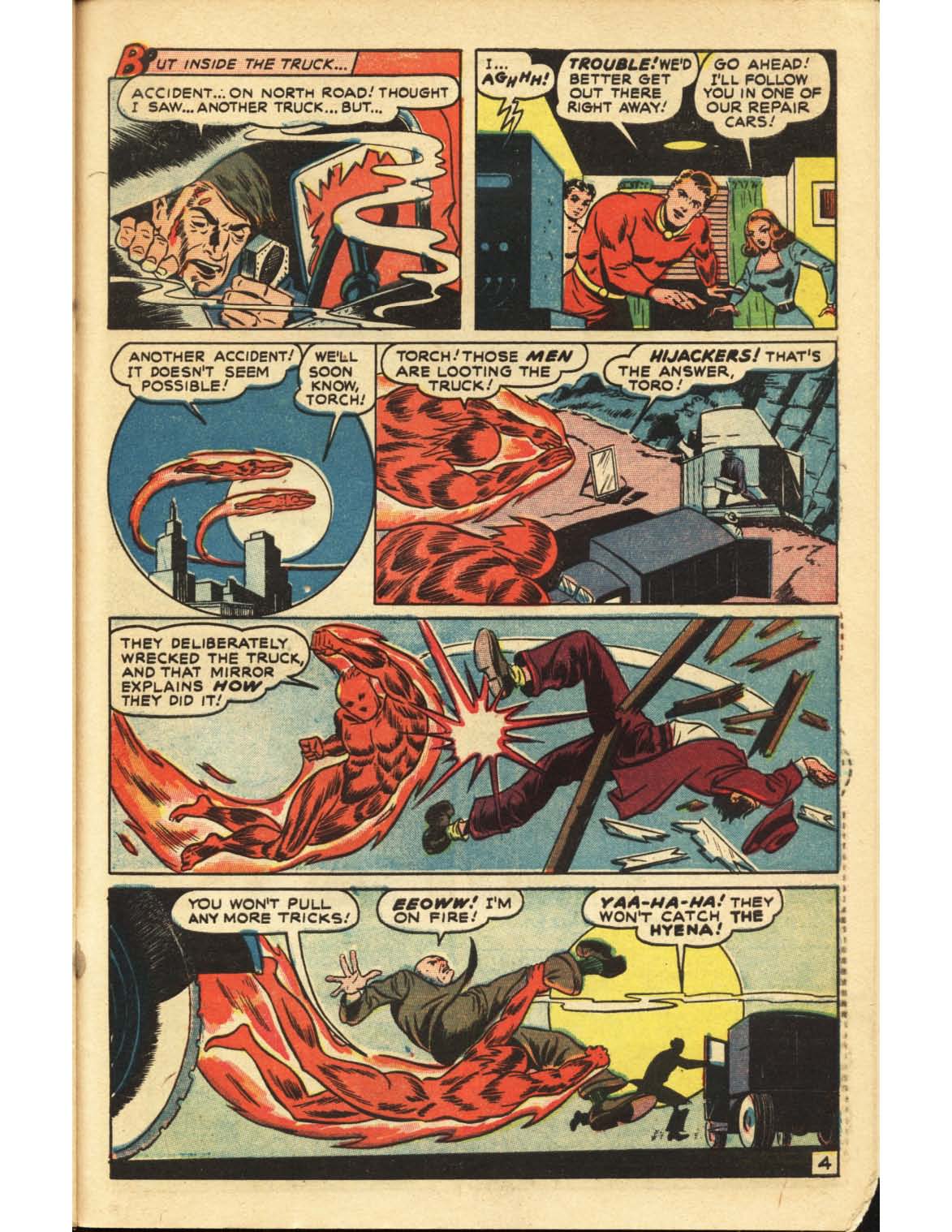Read online The Human Torch (1940) comic -  Issue #30 - 30