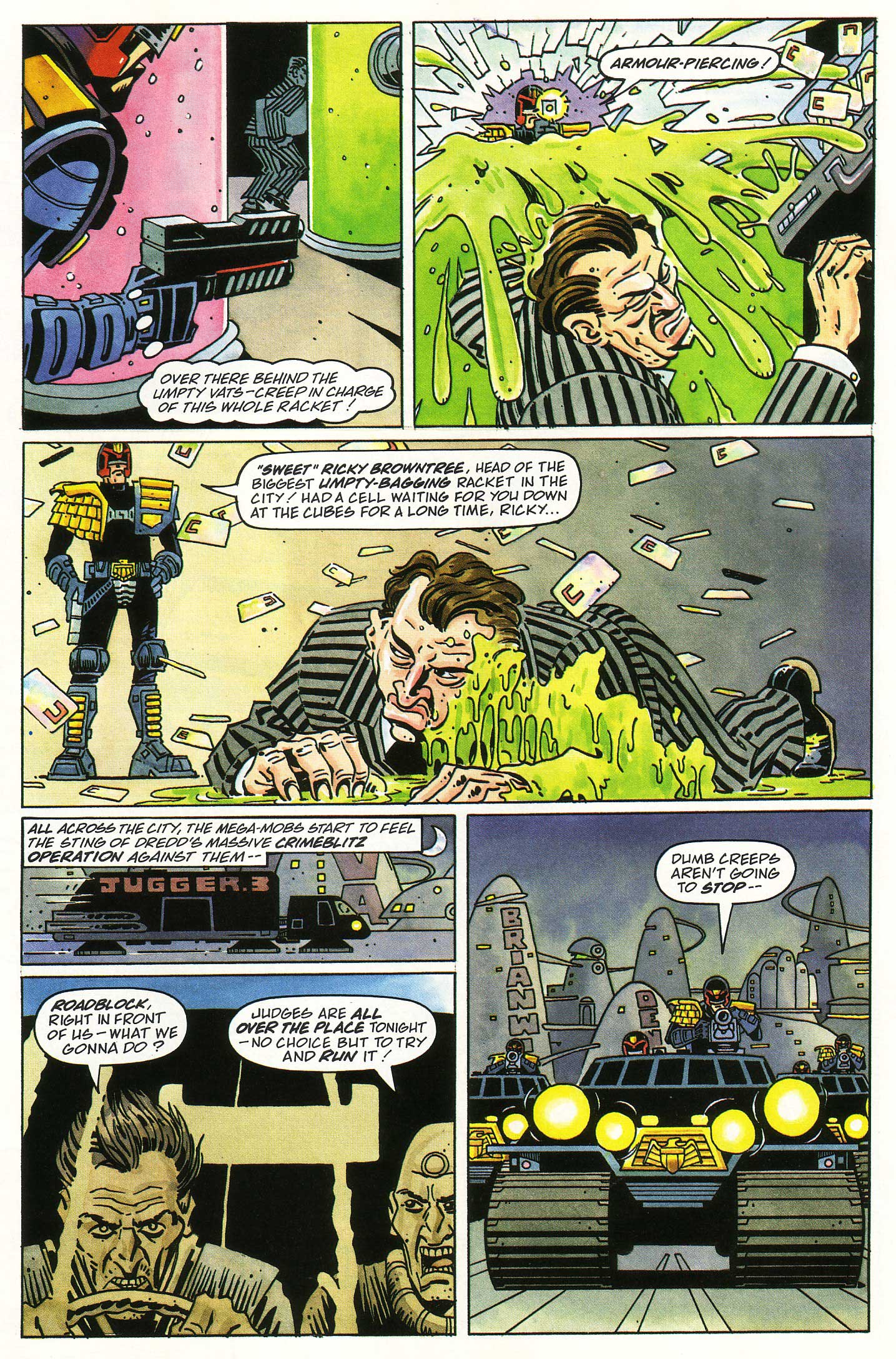 Read online Judge Dredd Lawman of the Future comic -  Issue #13 - 28