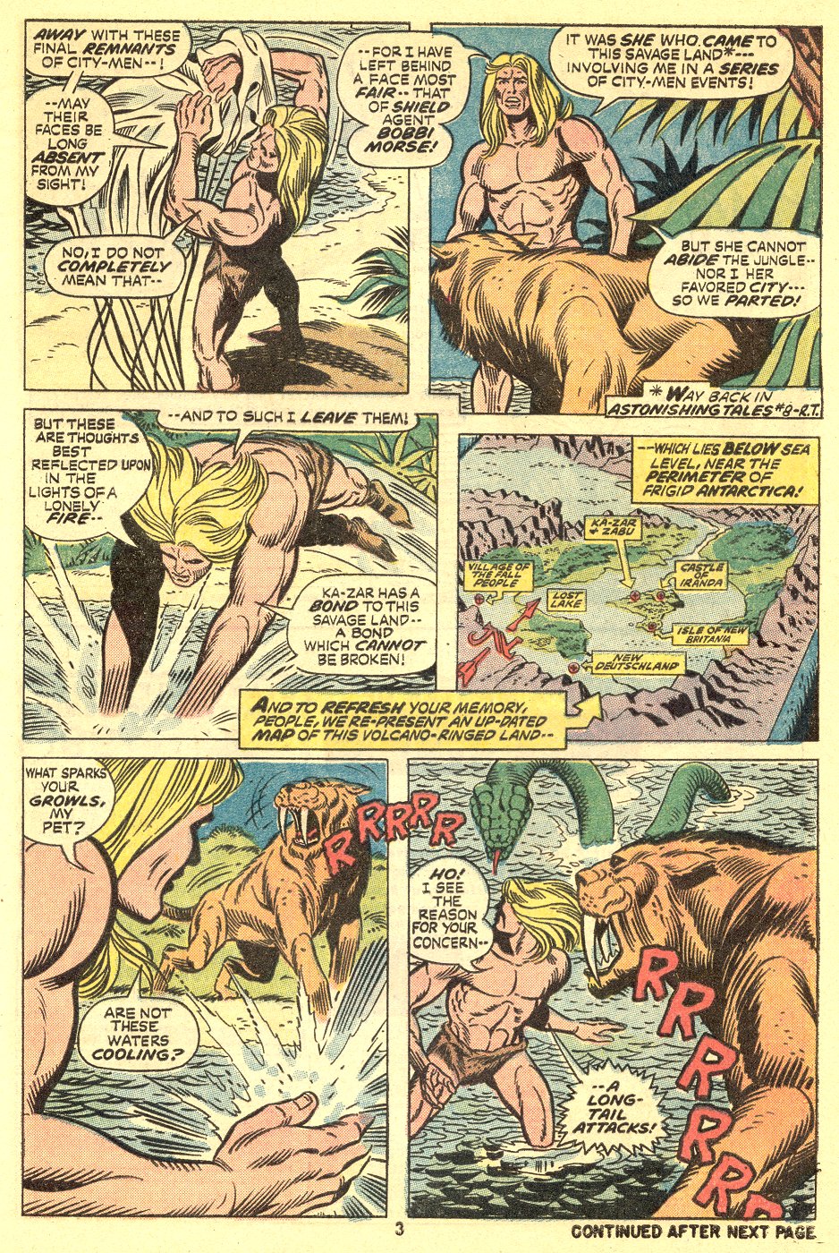 Read online Ka-Zar comic -  Issue #1 - 4