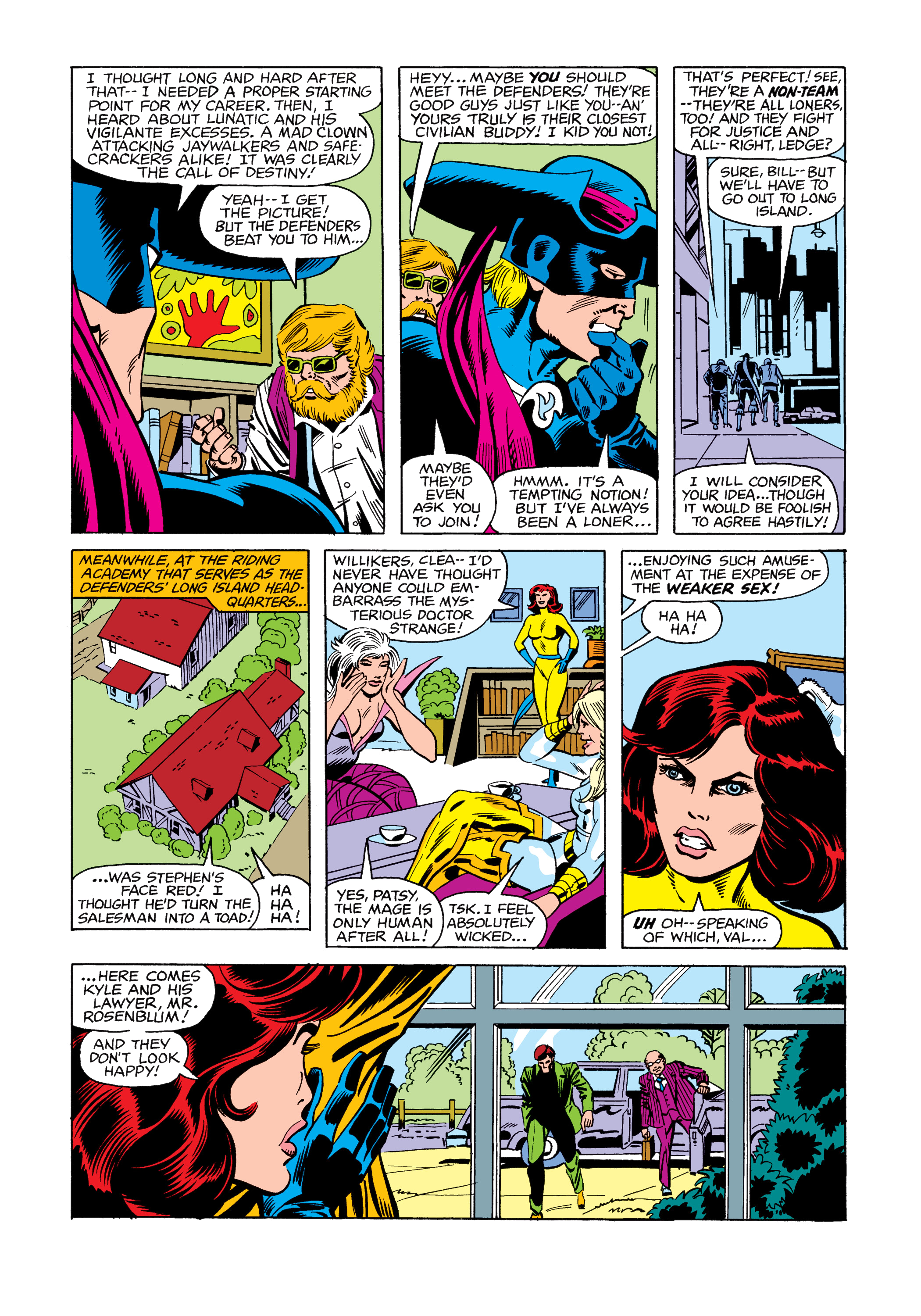 Read online Marvel Masterworks: The Defenders comic -  Issue # TPB 7 (Part 3) - 100