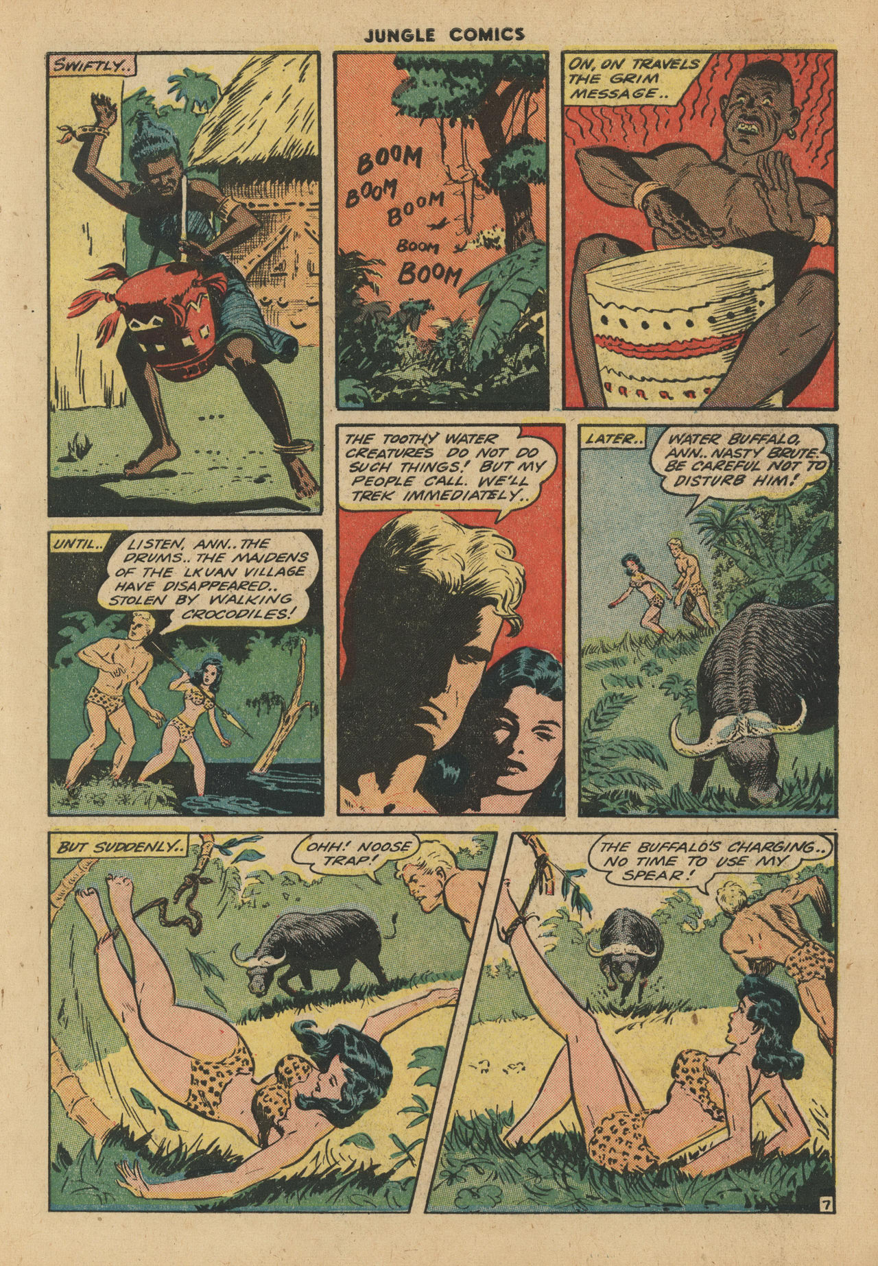 Read online Jungle Comics comic -  Issue #54 - 9