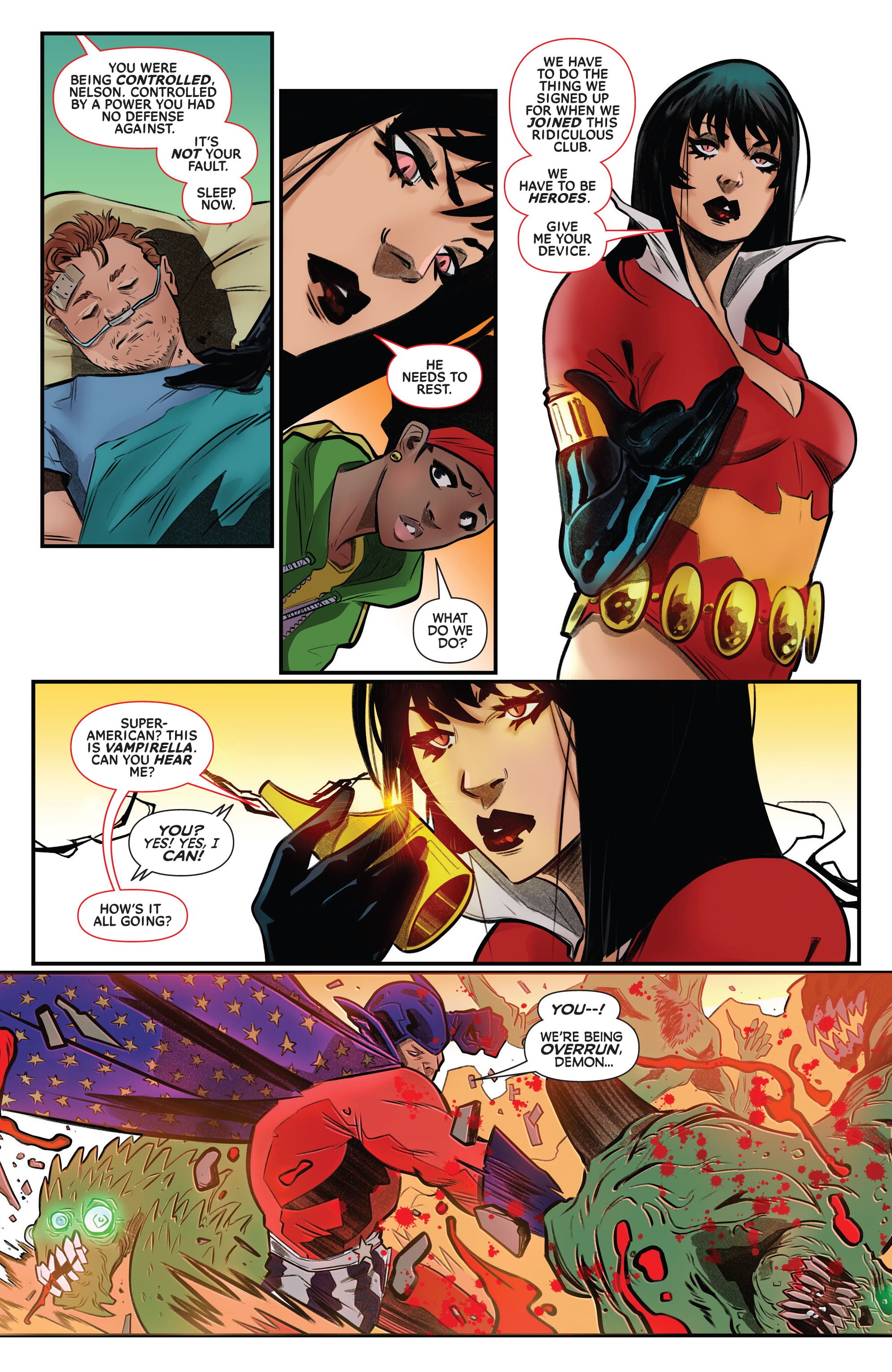 Read online Vampirella Vs. Red Sonja comic -  Issue #4 - 19