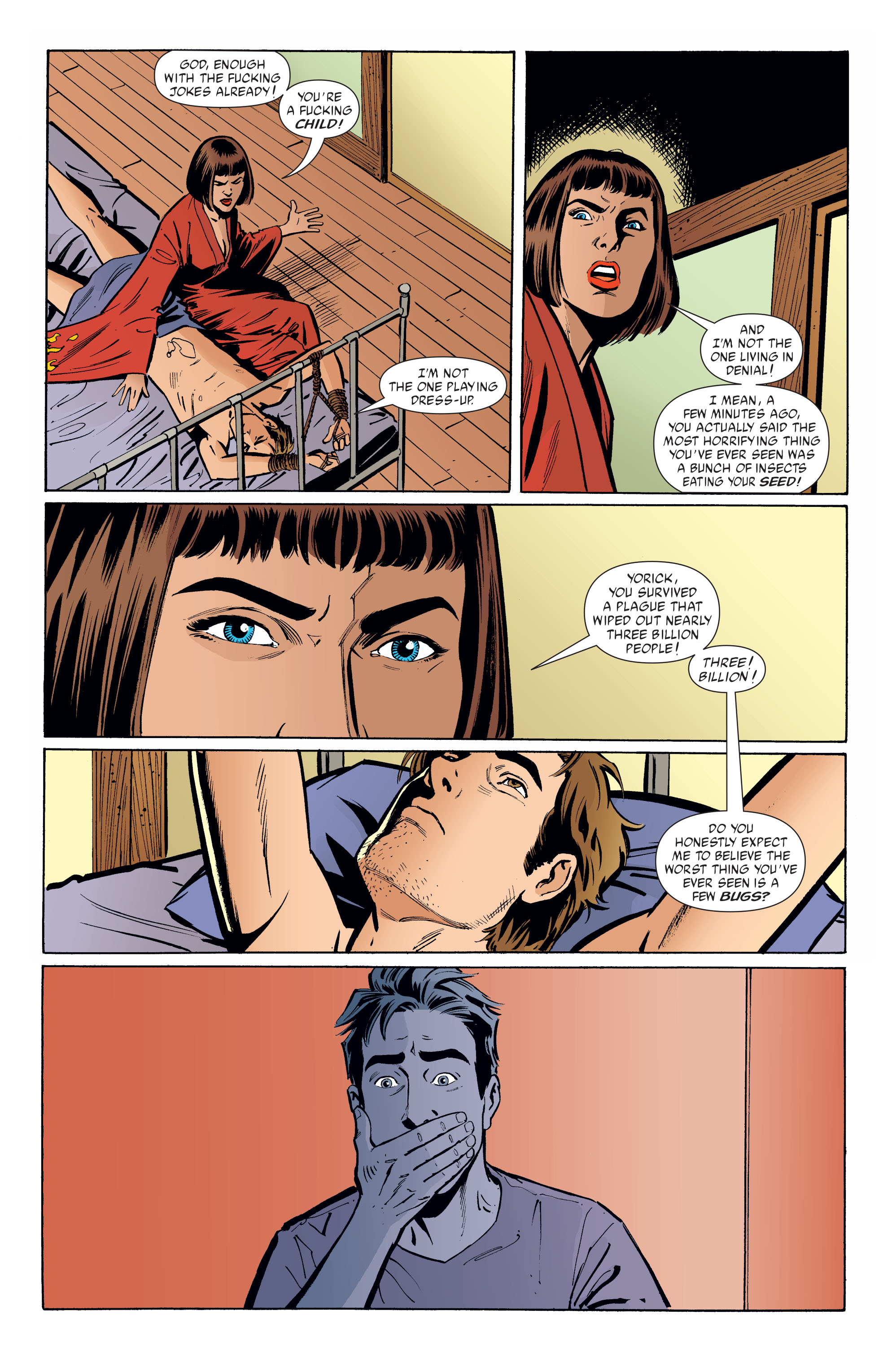 Read online Y: The Last Man (2002) comic -  Issue #19 - 19