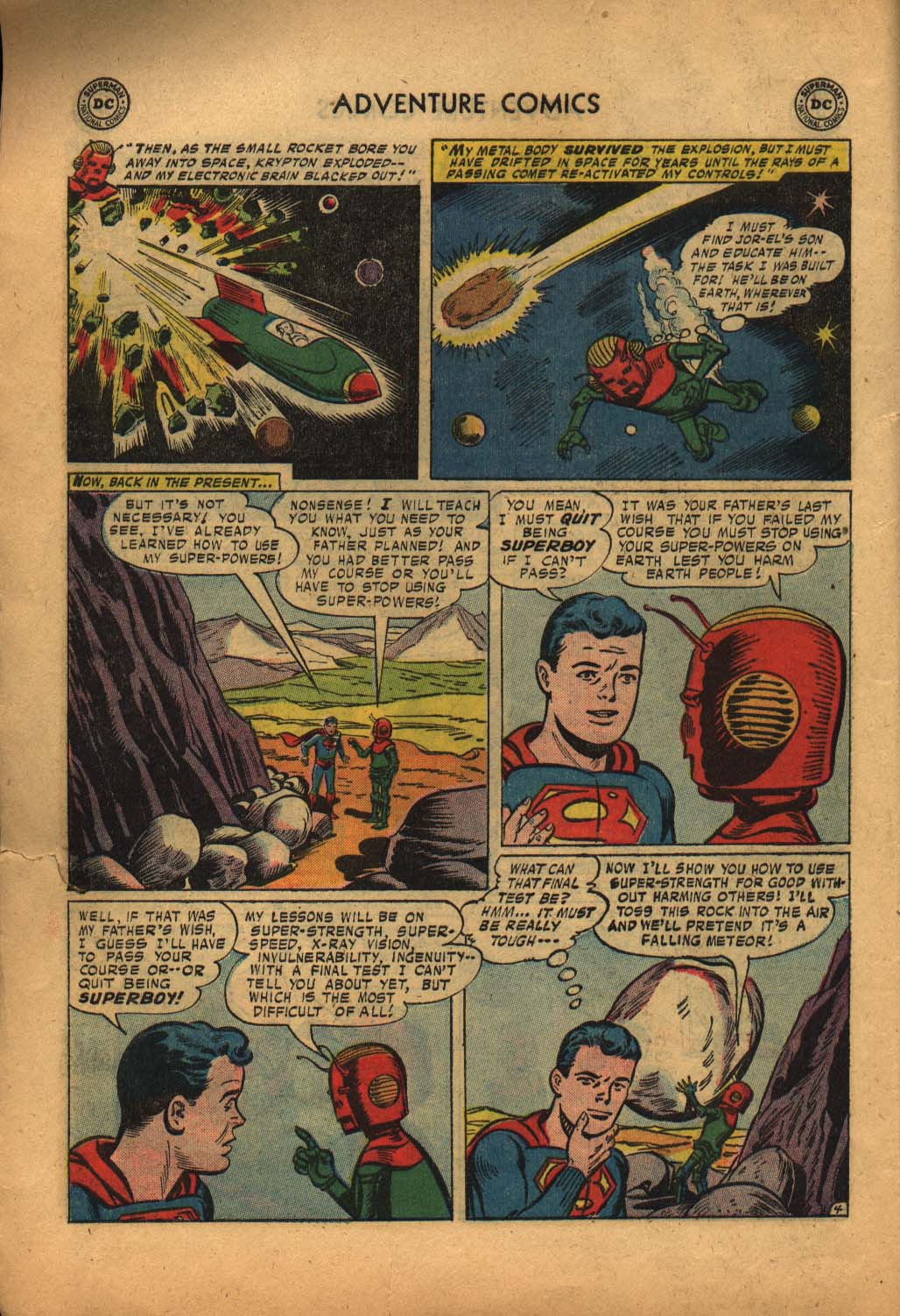 Read online Adventure Comics (1938) comic -  Issue #240 - 6