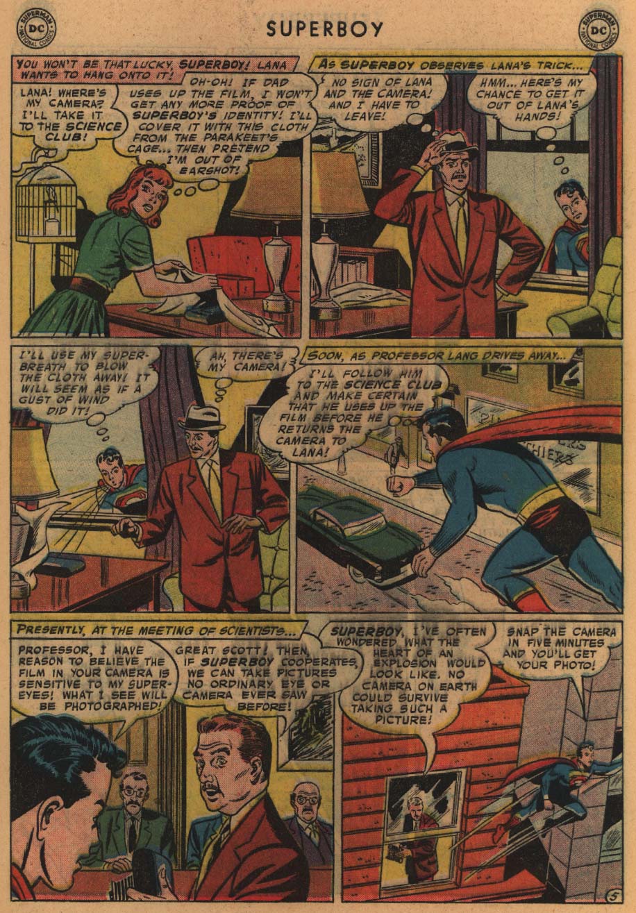 Read online Superboy (1949) comic -  Issue #66 - 26