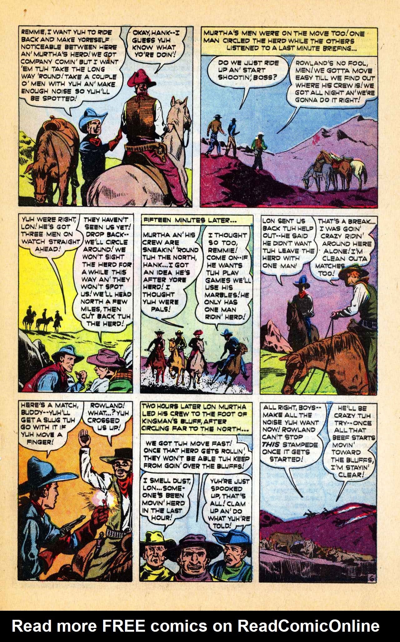 Read online Western Outlaws and Sheriffs comic -  Issue #64 - 29