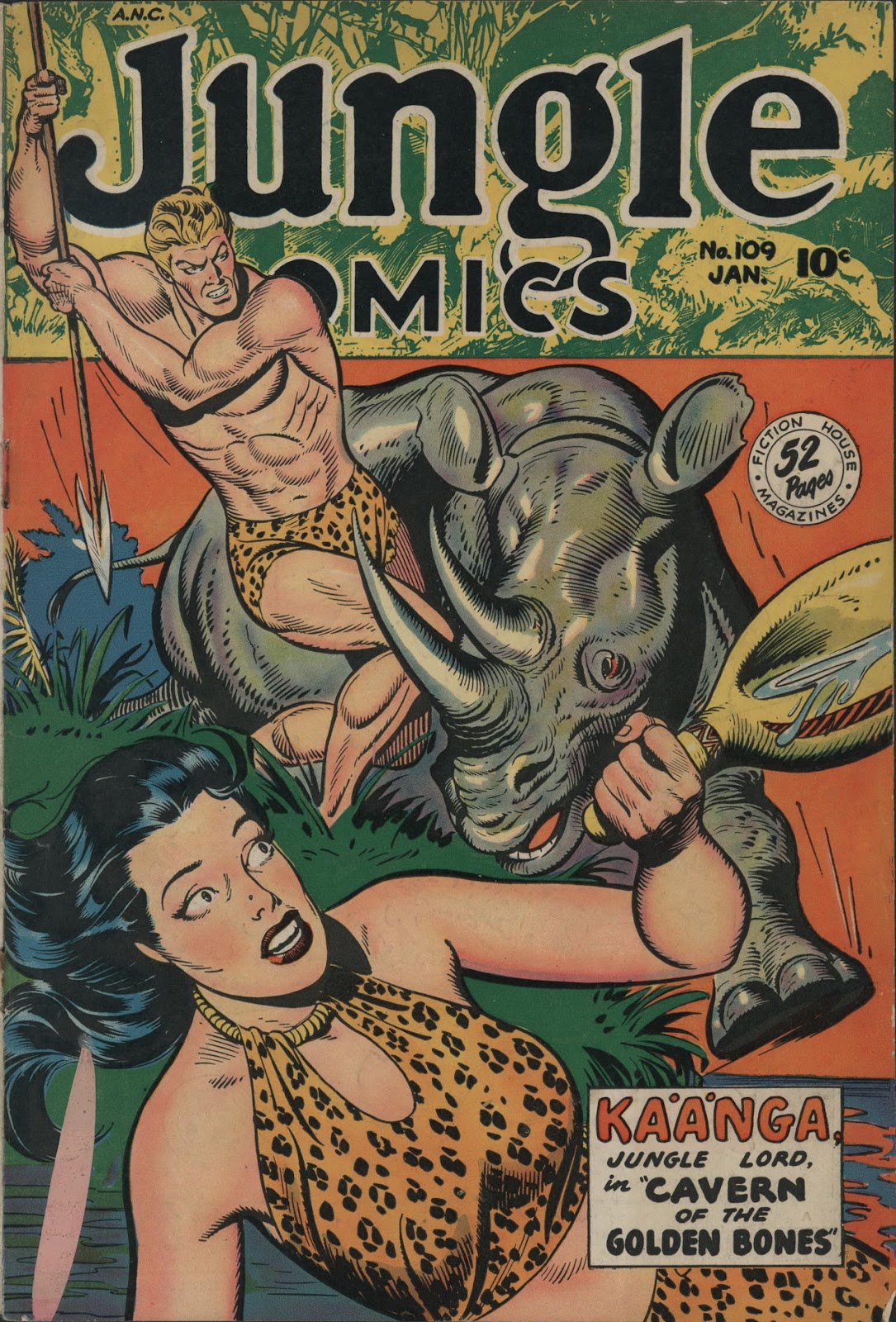 Jungle Comics (1940) issue 109 - Page 1