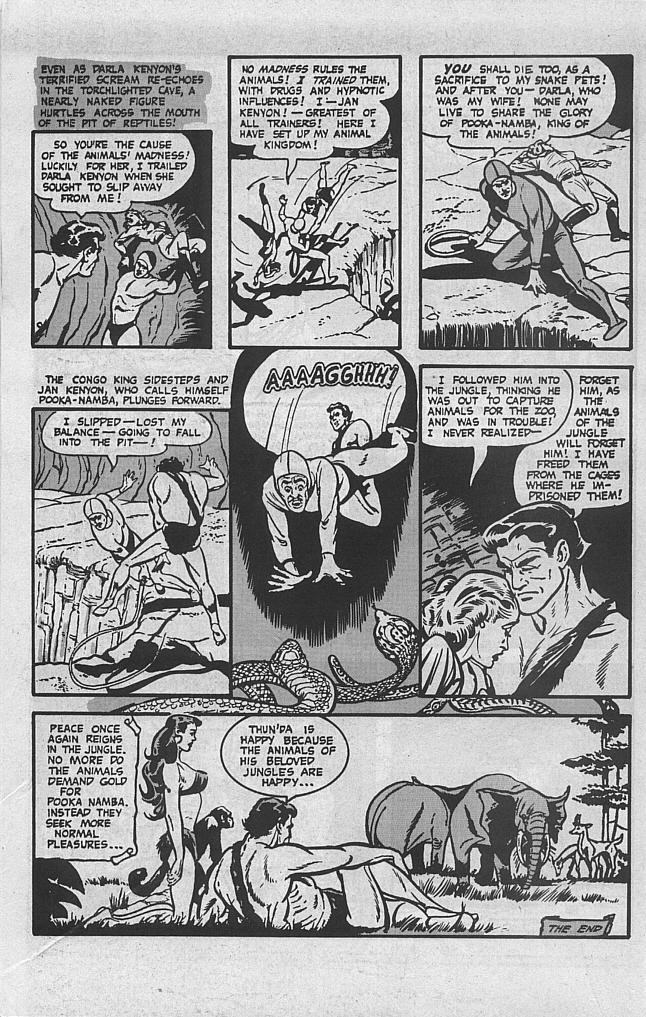 Read online Thun'Da: King of the Congo (1989) comic -  Issue # Full - 26