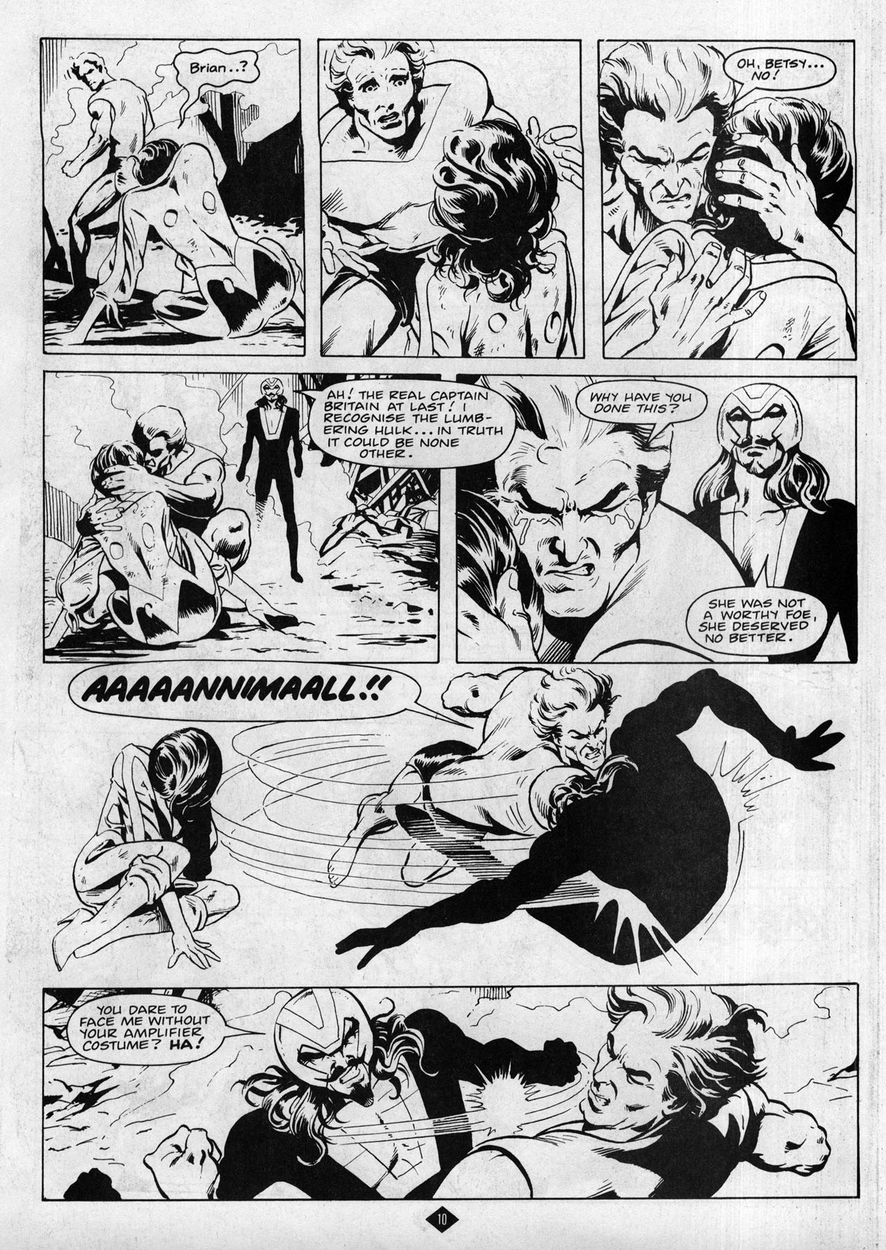 Read online Captain Britain (1985) comic -  Issue #13 - 10