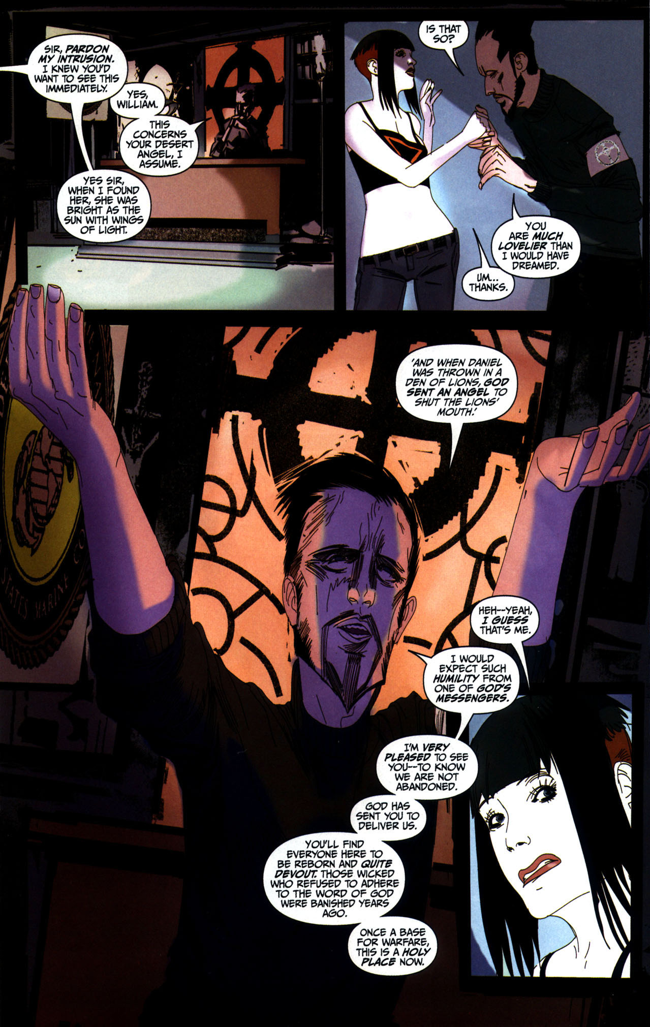 Read online Strange Girl comic -  Issue #5 - 14