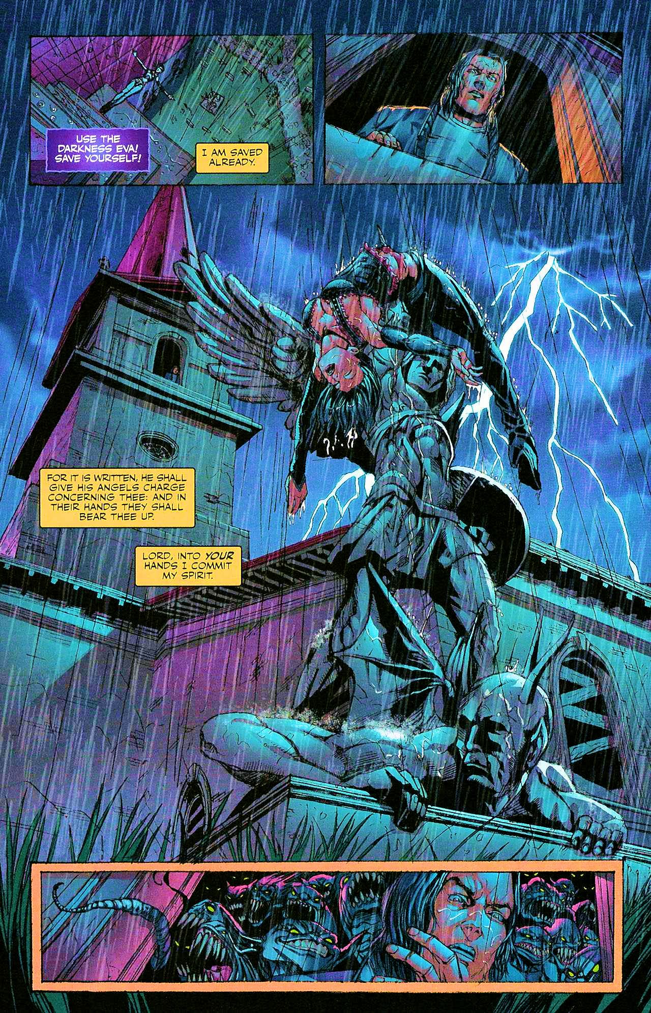 Read online The Darkness vs. Eva: Daughter of Dracula comic -  Issue #4 - 20