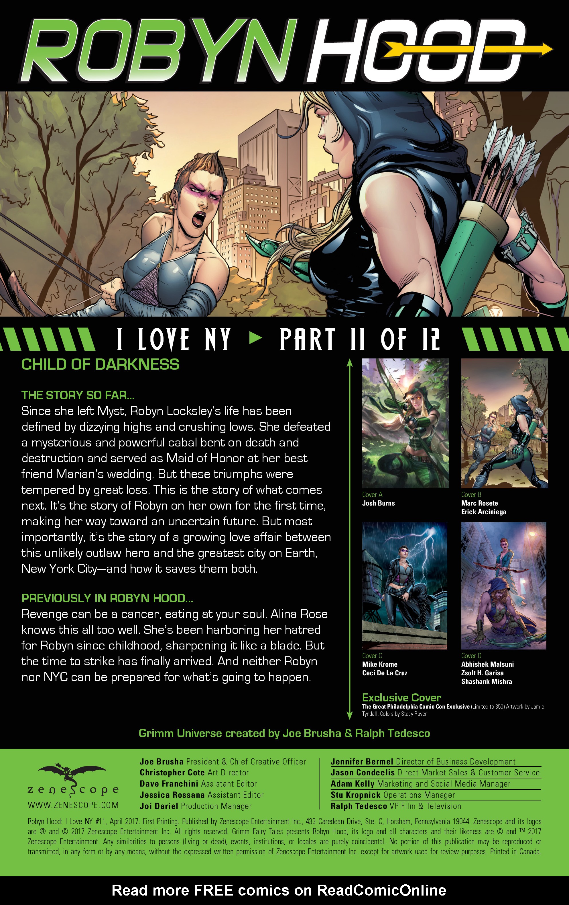 Read online Robyn Hood I Love NY comic -  Issue #11 - 2