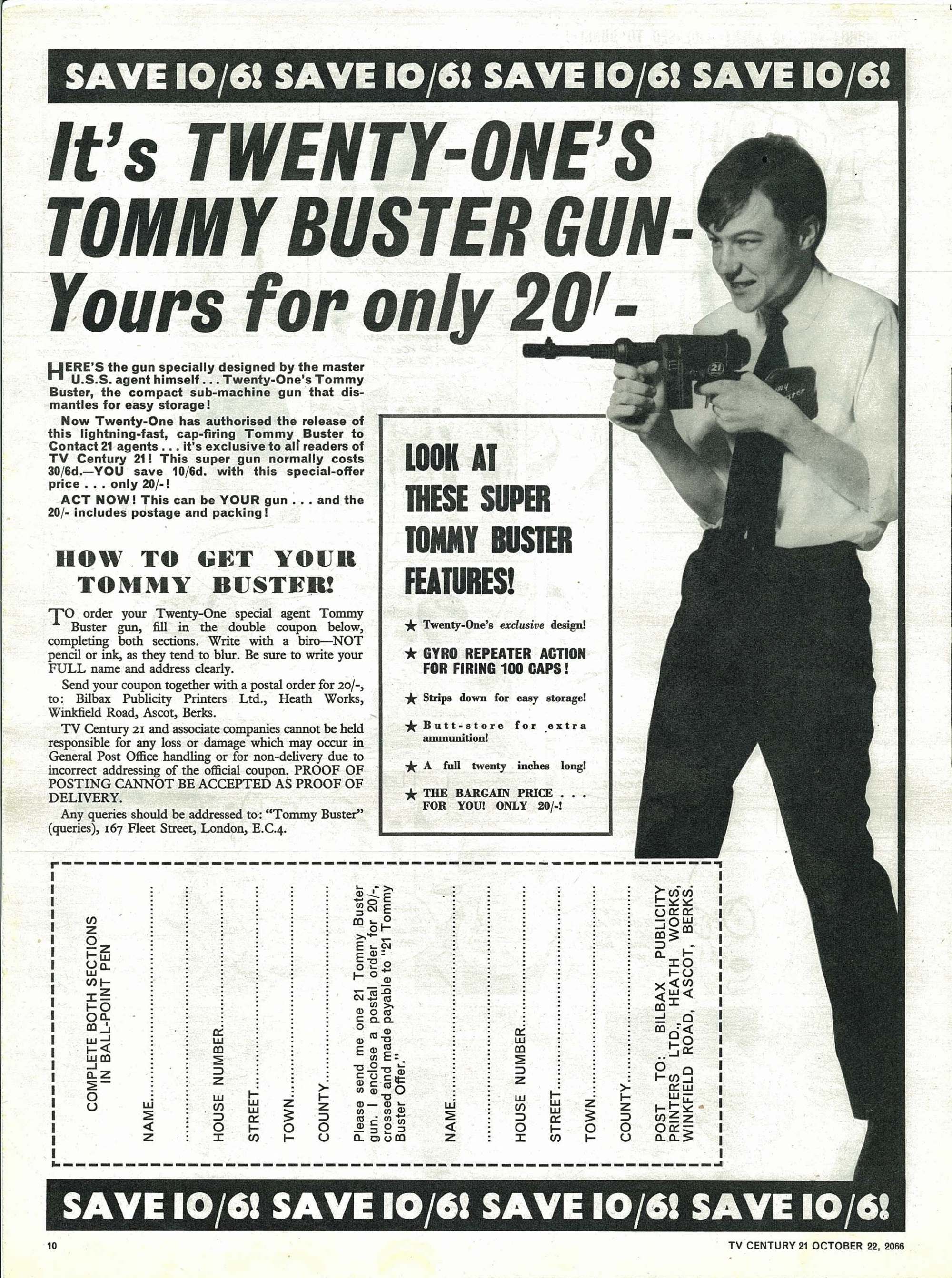 Read online TV Century 21 (TV 21) comic -  Issue #92 - 10