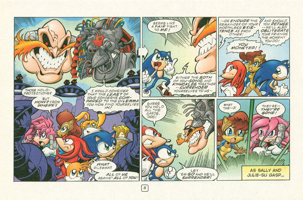 Read online Sonic Super Special comic -  Issue #12 - Sonic and Knuckles visa versa - 11