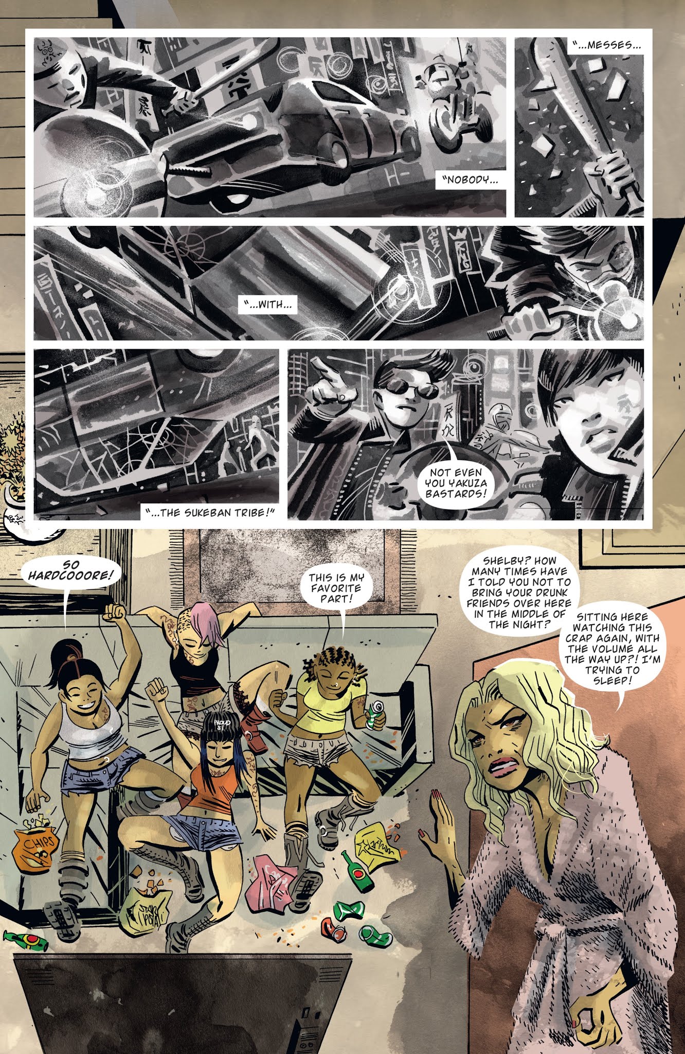 Read online Sukeban Turbo comic -  Issue #1 - 16