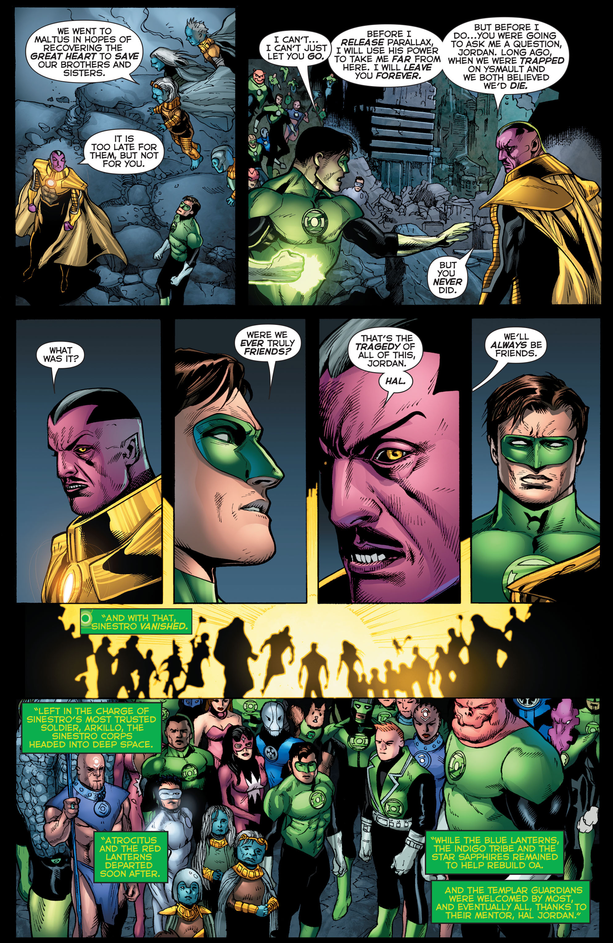 Read online Green Lantern: The Wrath of the First Lantern comic -  Issue # TPB - 304