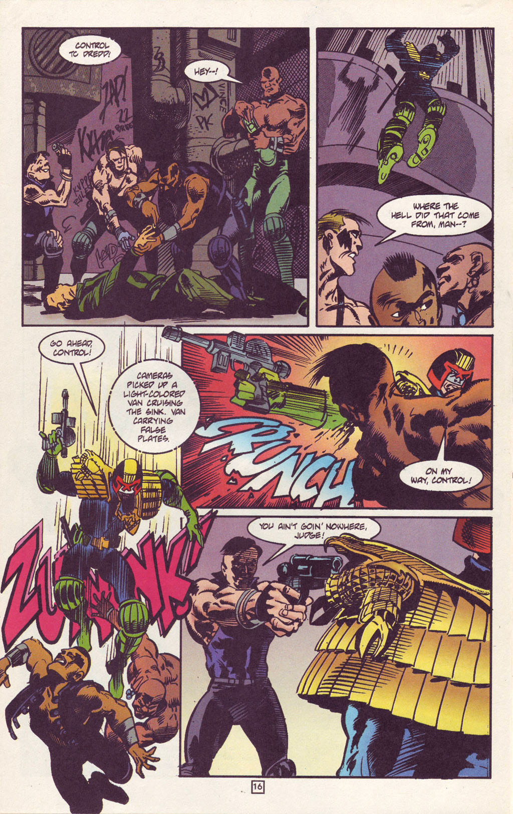 Read online Judge Dredd: Legends of the Law comic -  Issue #2 - 17