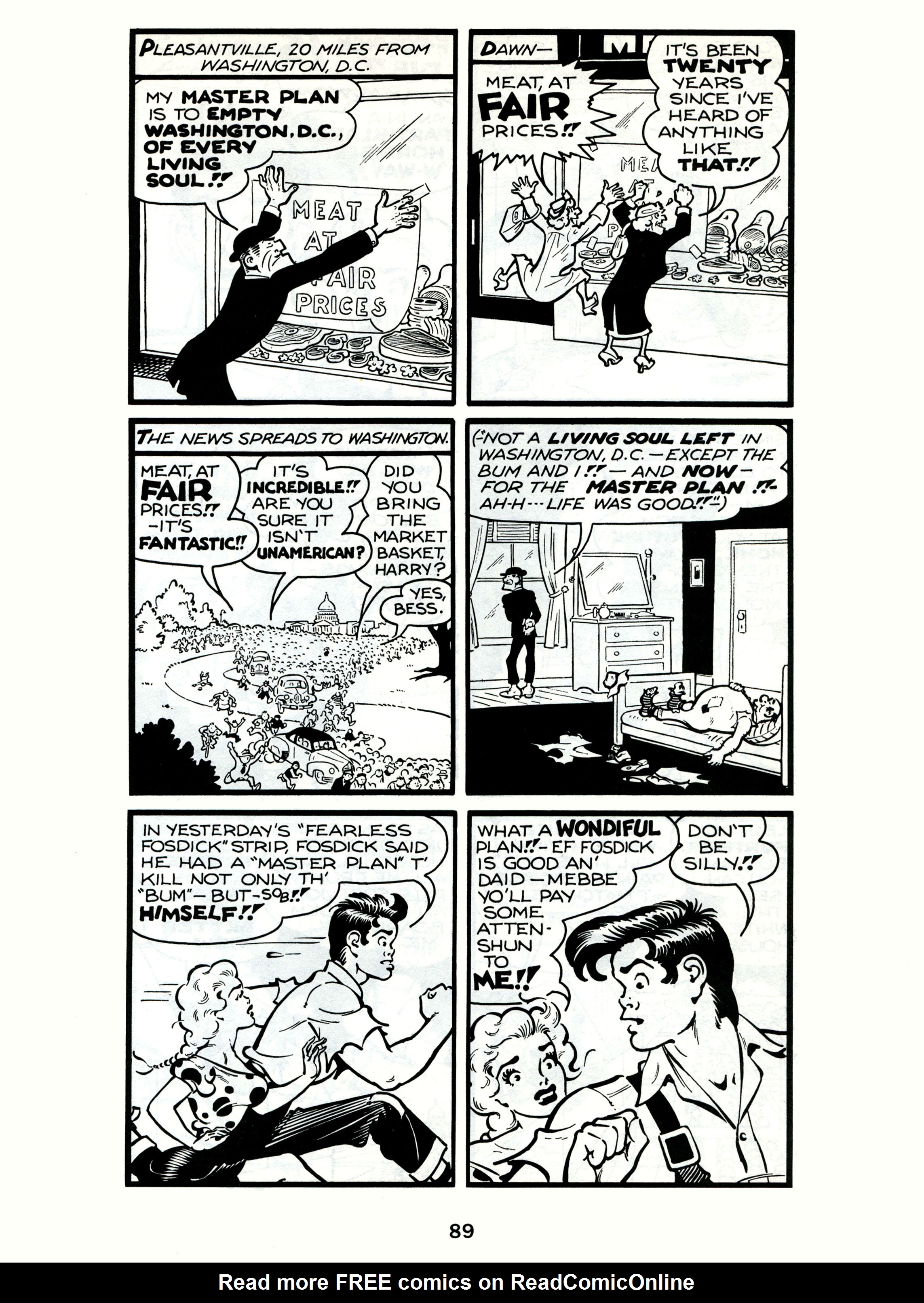 Read online Fearless Fosdick comic -  Issue # TPB - 90