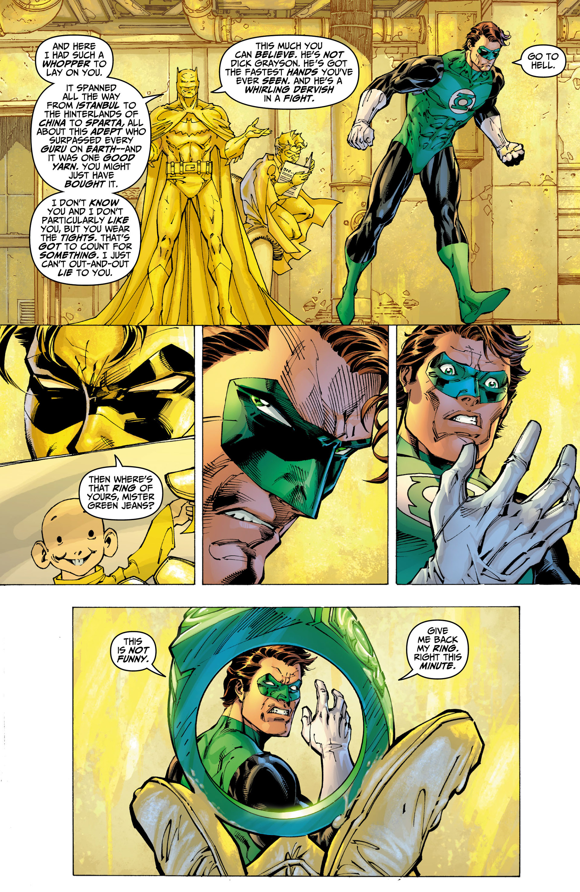 Read online All Star Batman & Robin, The Boy Wonder comic -  Issue #9 - 11