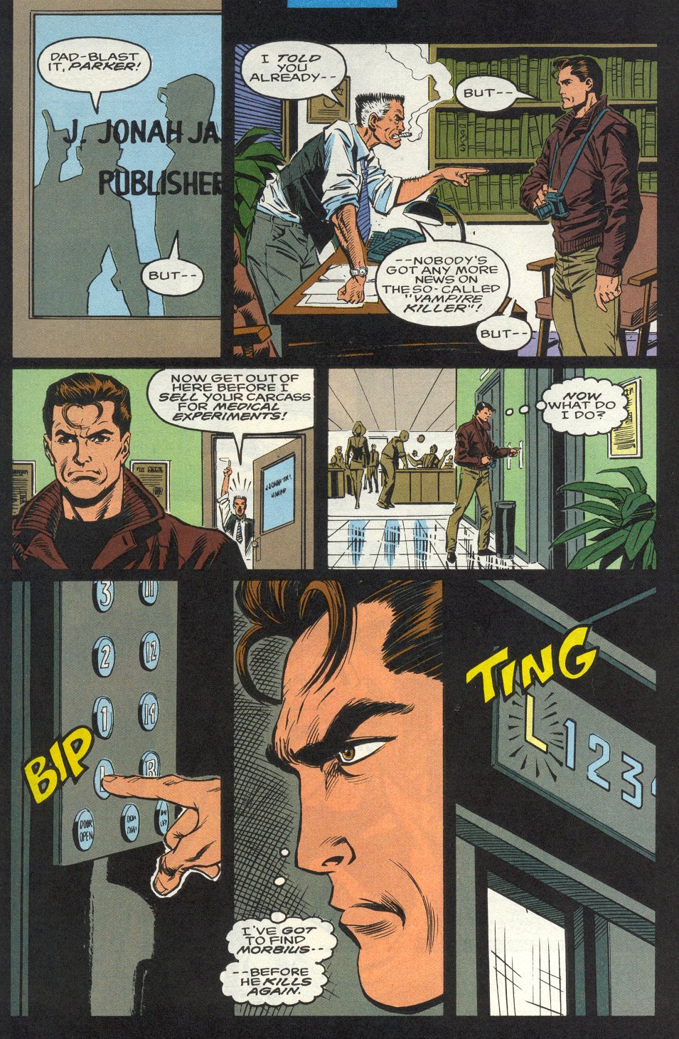 Read online Morbius: The Living Vampire (1992) comic -  Issue #2 - 20