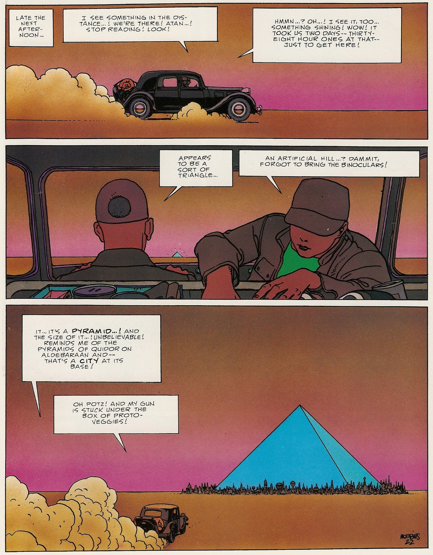 Read online Epic Graphic Novel: Moebius comic -  Issue # TPB 1 - 35