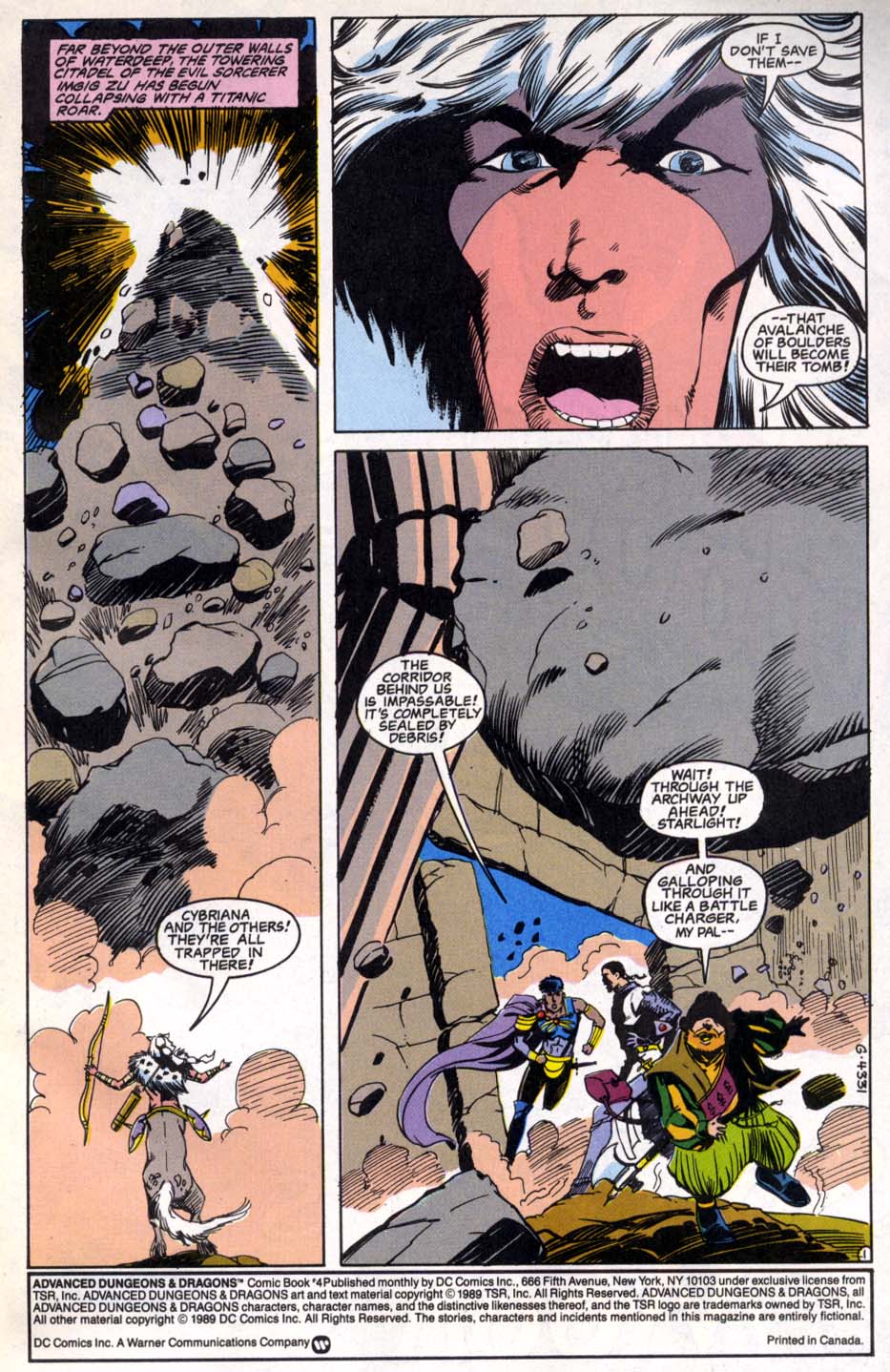 Read online Advanced Dungeons & Dragons comic -  Issue #4 - 2