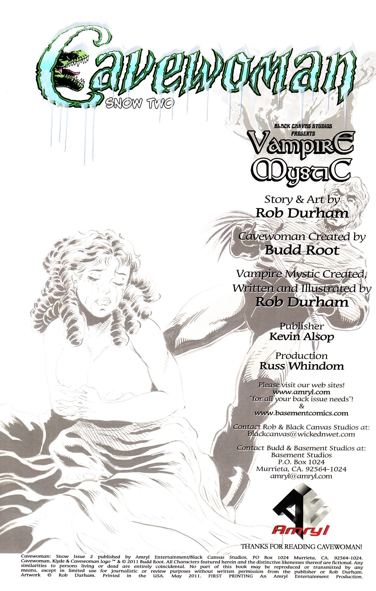 Read online Cavewoman: Snow comic -  Issue #2 - 2