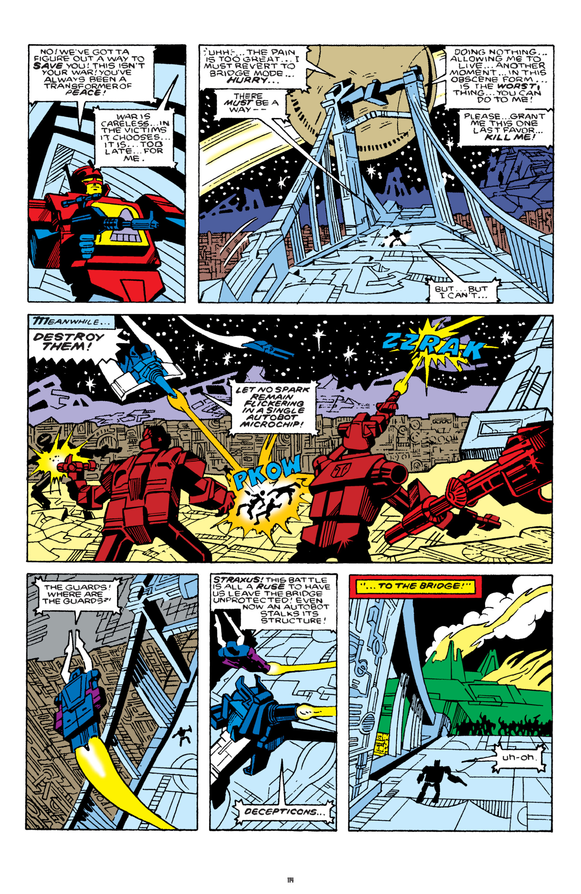 Read online The Transformers Classics comic -  Issue # TPB 2 - 115