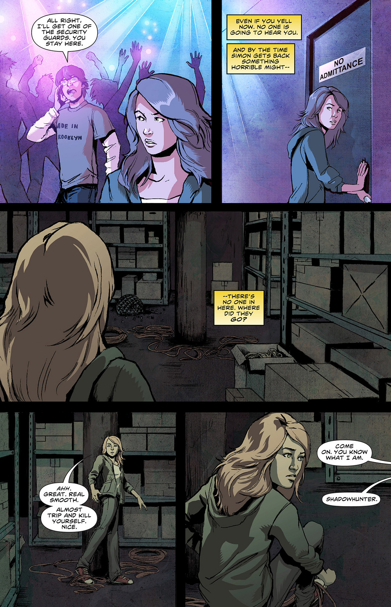 Read online The Mortal Instruments: City of Bones comic -  Issue #1 - 5