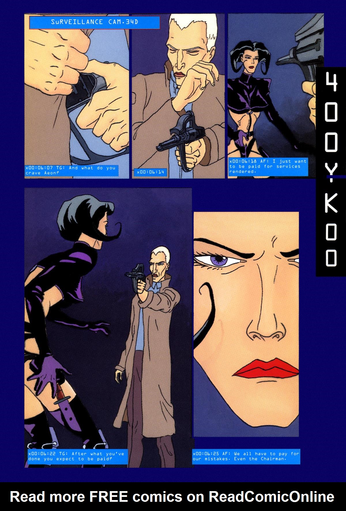 Read online Aeon Flux: The Herodotus File comic -  Issue # TPB - 75
