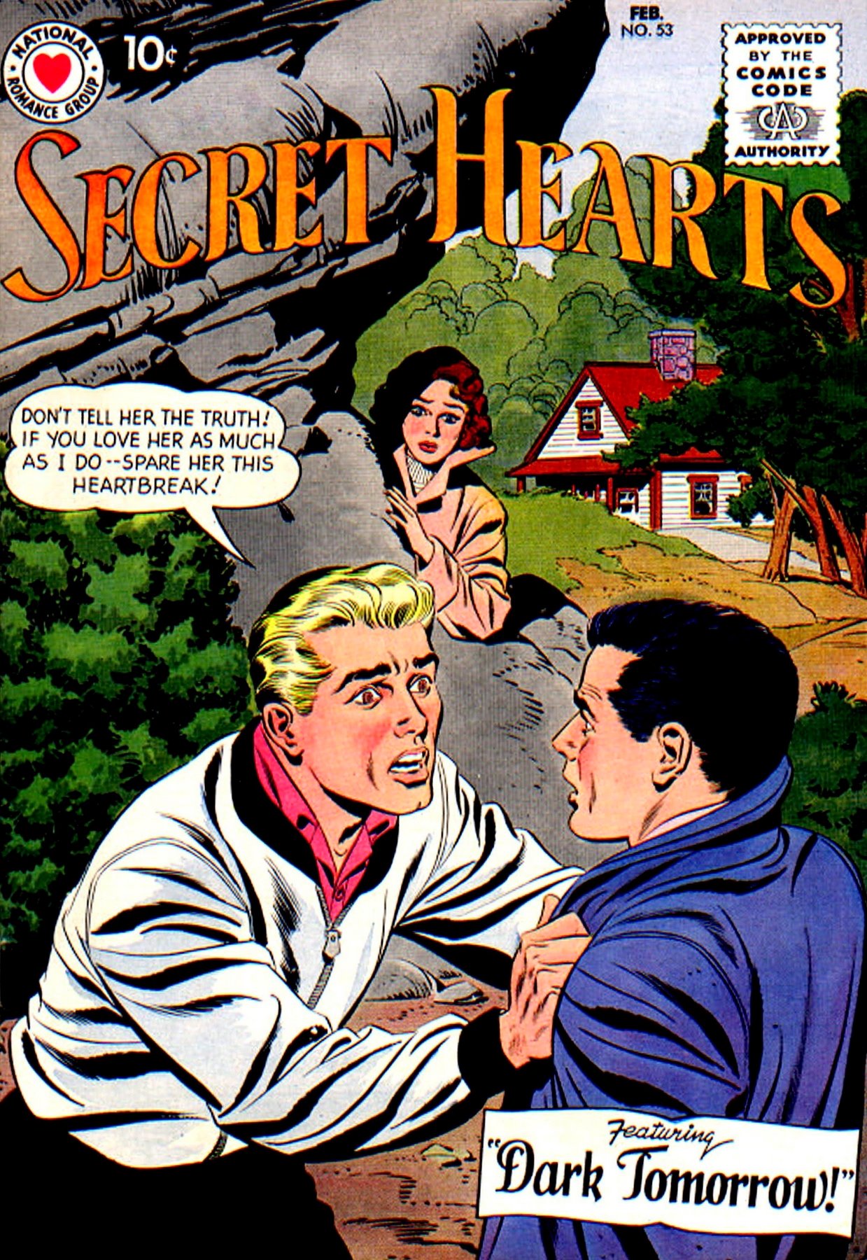 Read online Secret Hearts comic -  Issue #53 - 1