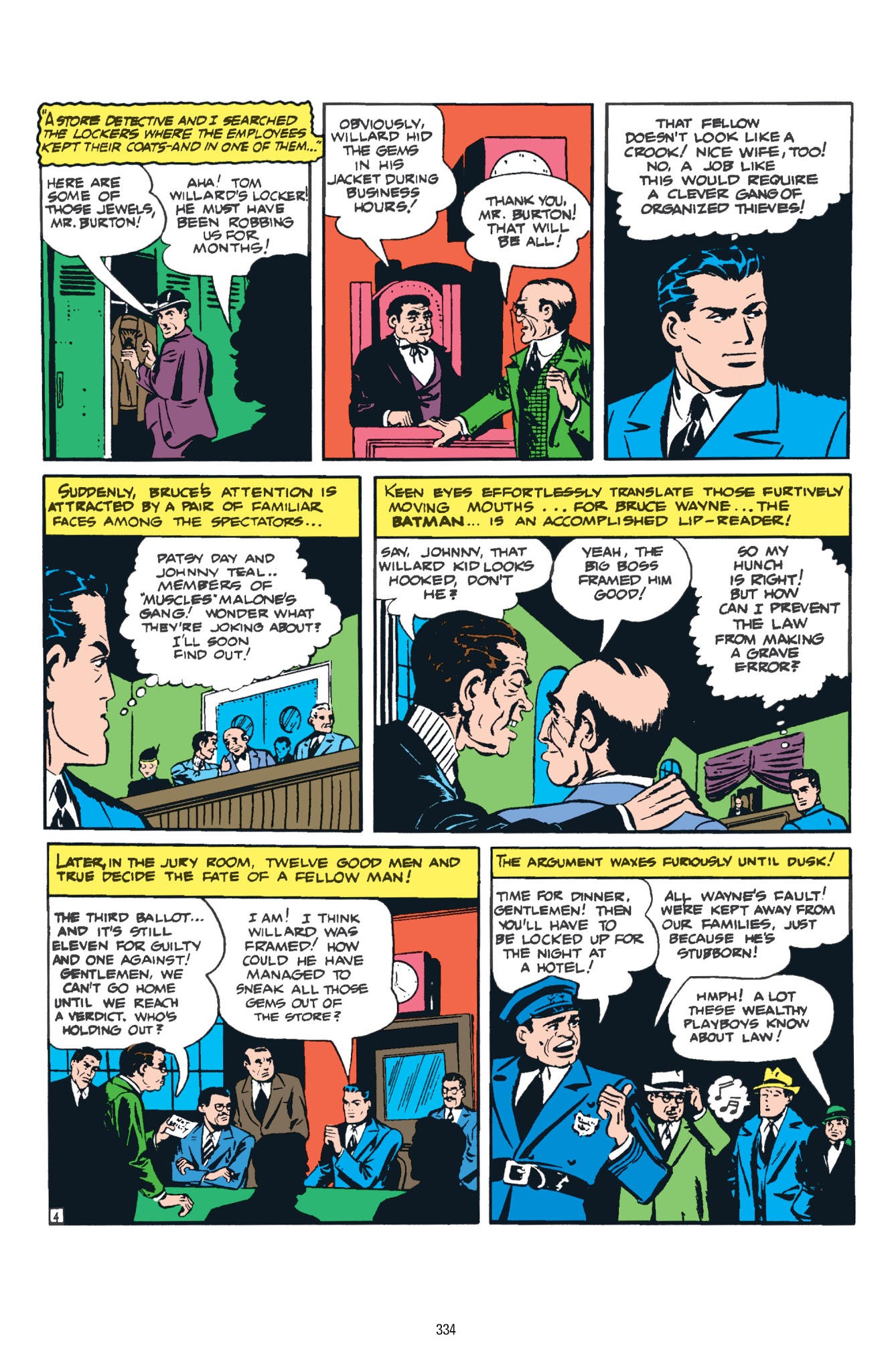 Read online Batman: The Golden Age Omnibus comic -  Issue # TPB 3 - 334