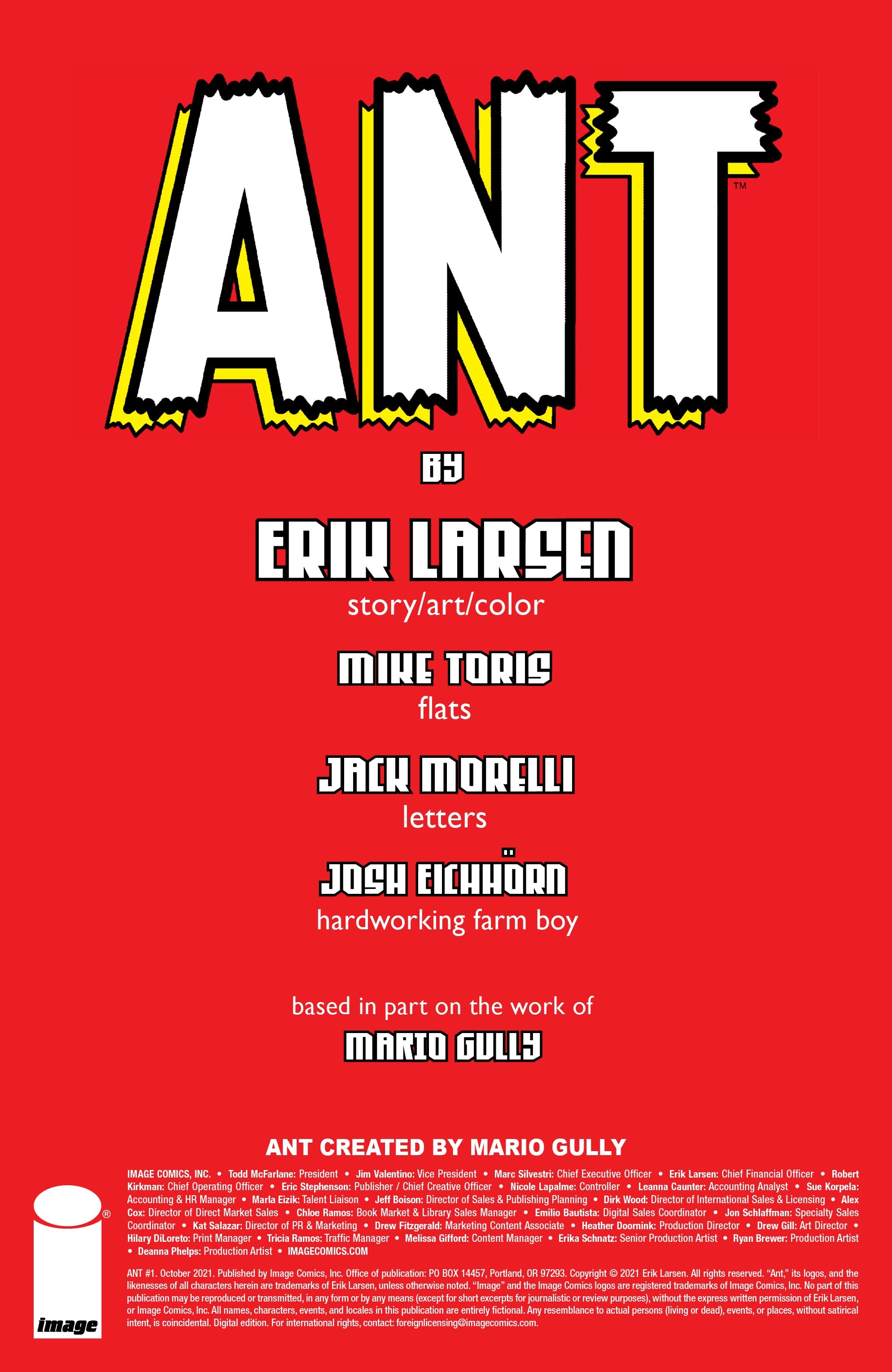 Read online Ant (2021) comic -  Issue #1 - 2