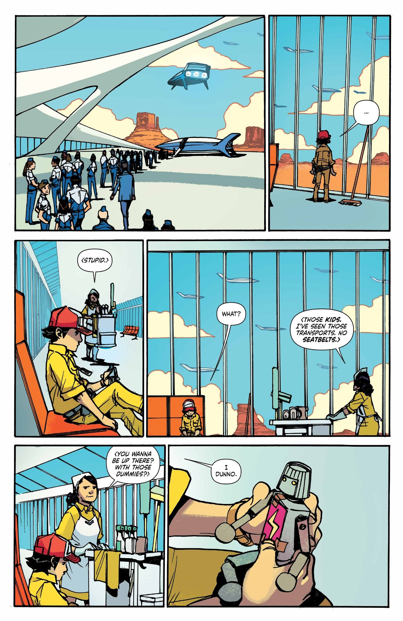 Read online Mech Cadet Yu comic -  Issue #1 - 7