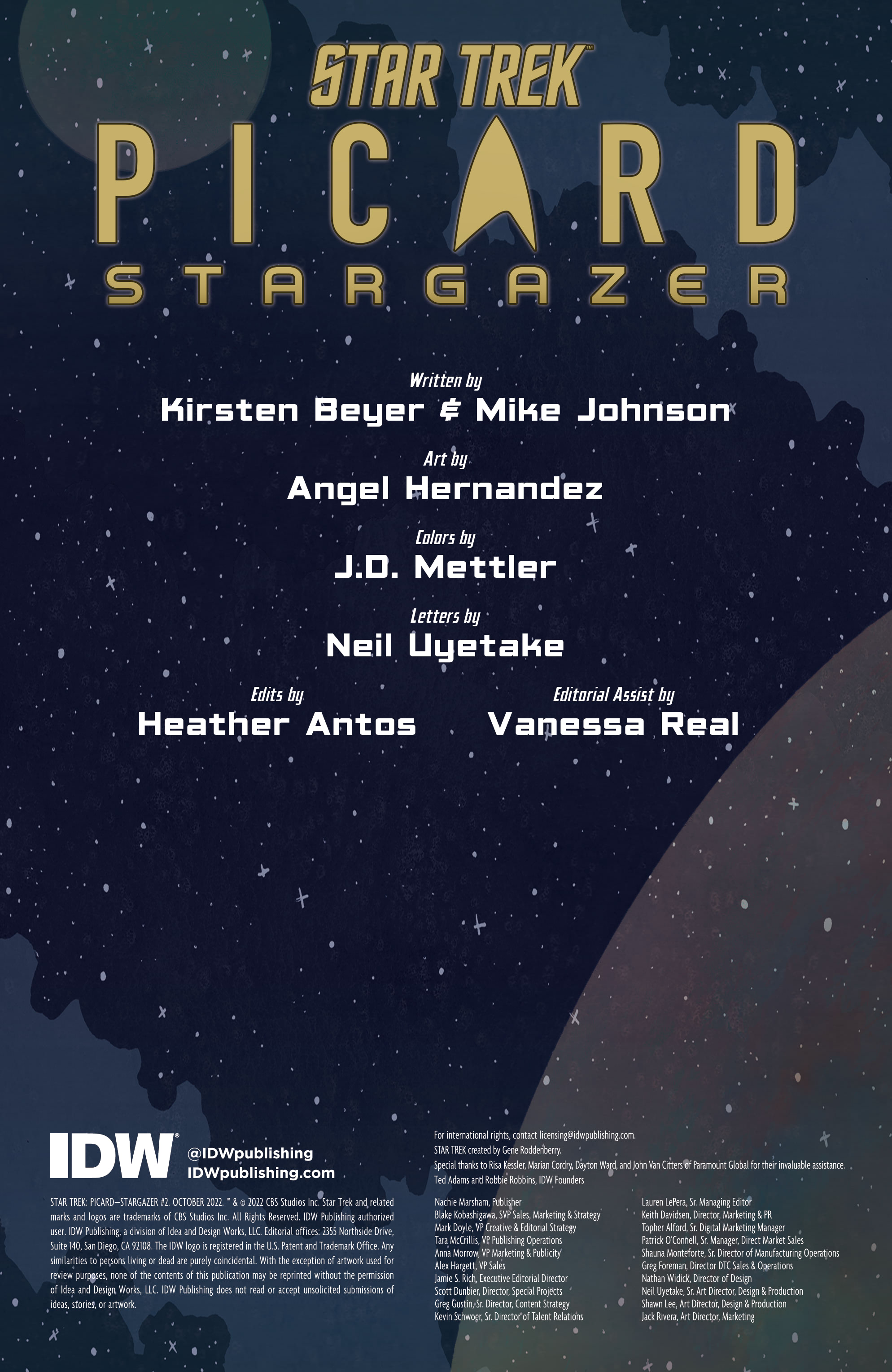 Read online Star Trek: Picard: Stargazer comic -  Issue #2 - 2