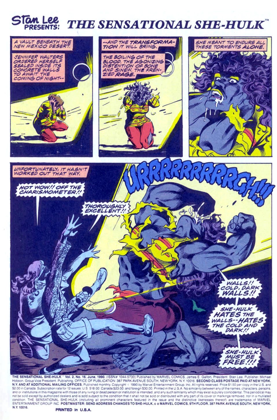 Read online The Sensational She-Hulk comic -  Issue #16 - 2