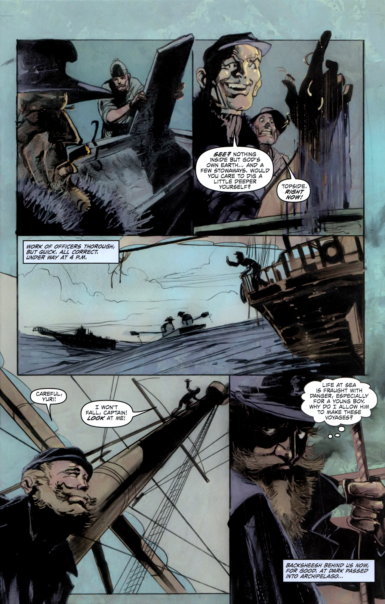 Read online Bram Stoker's Death Ship comic -  Issue #1 - 15
