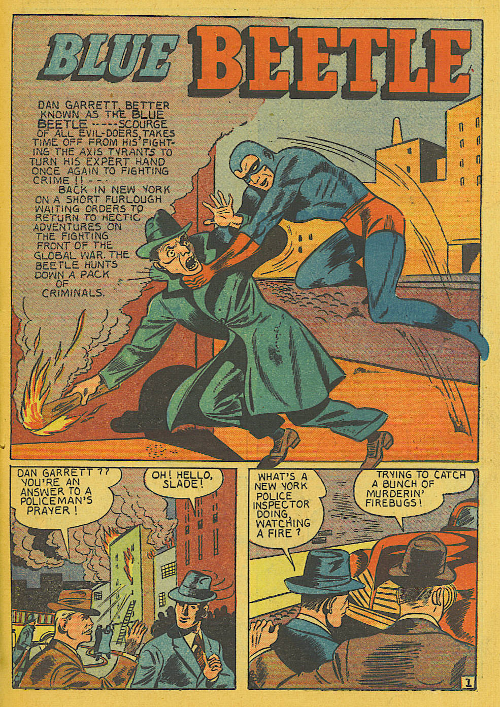 Read online The Blue Beetle comic -  Issue #29 - 17