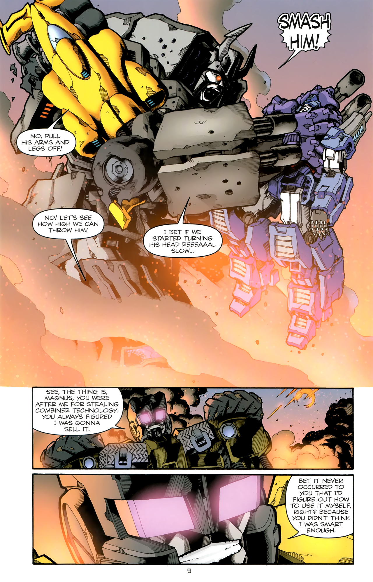 Read online The Transformers (2009) comic -  Issue #6 - 12