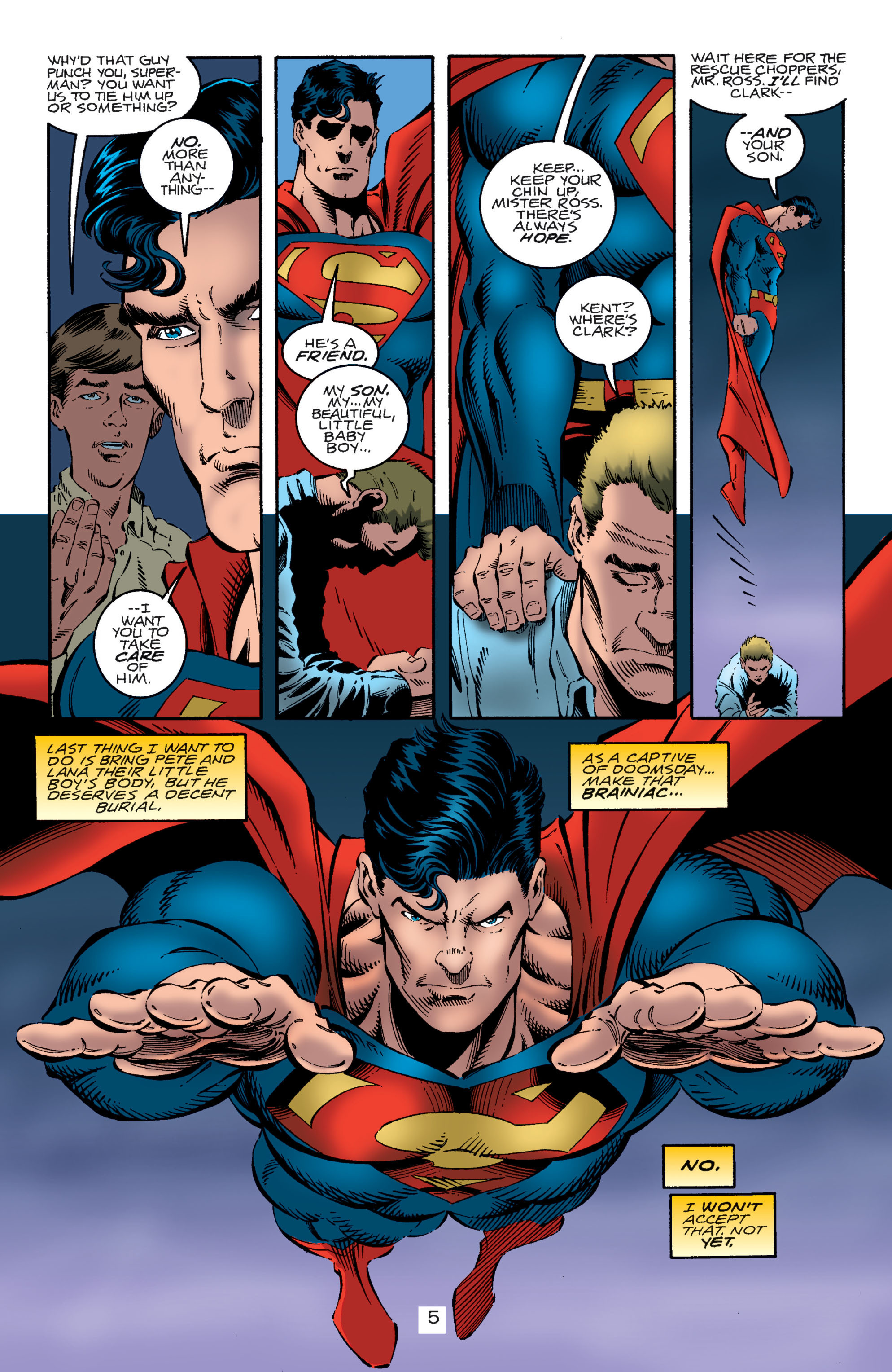 Read online Superman: The Doomsday Wars comic -  Issue #3 - 6
