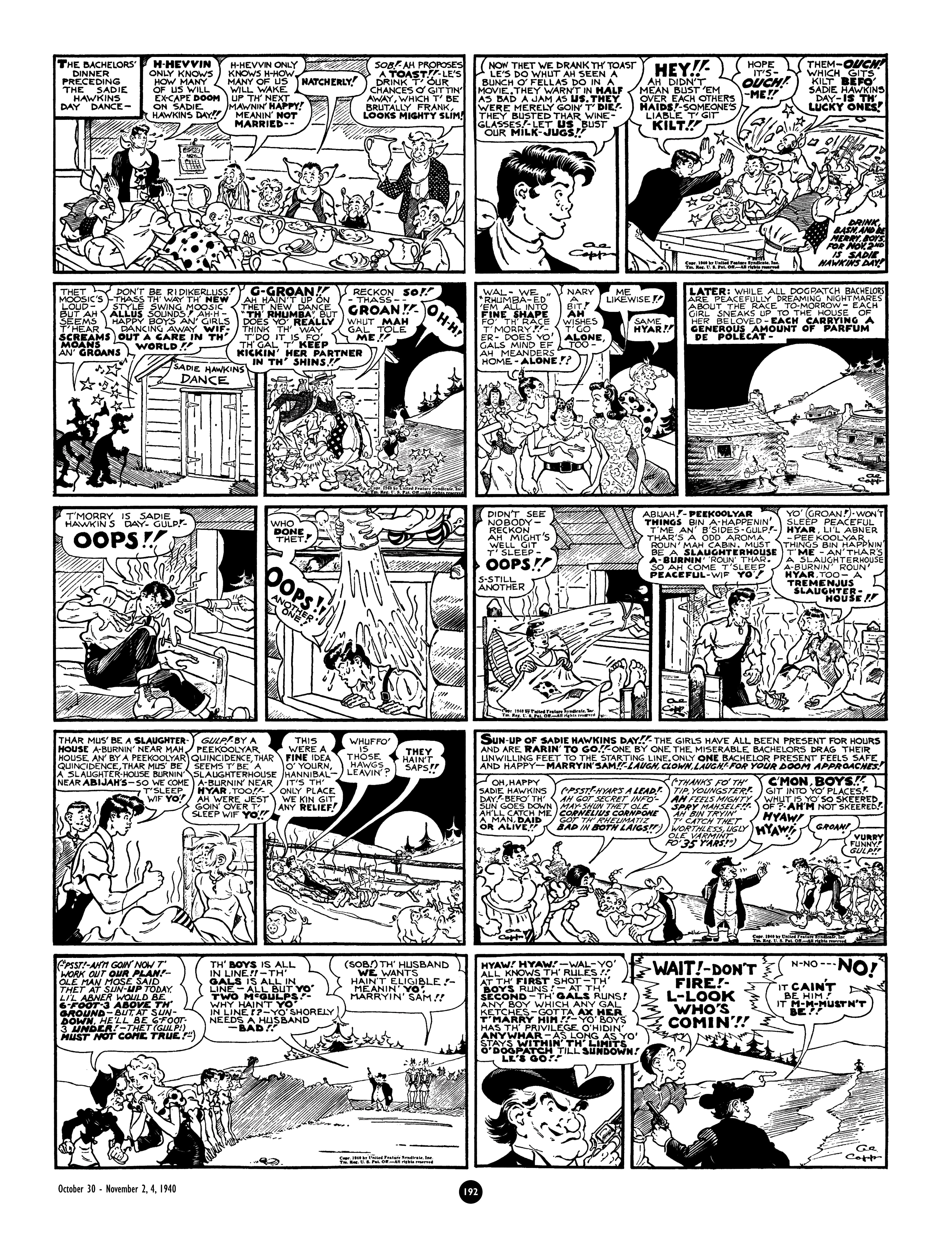 Read online Al Capp's Li'l Abner Complete Daily & Color Sunday Comics comic -  Issue # TPB 3 (Part 2) - 94