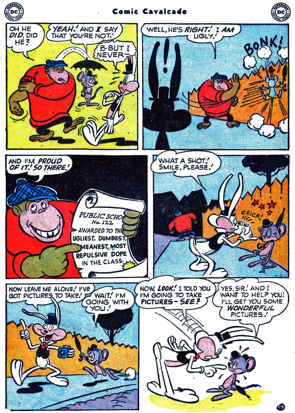 Read online Comic Cavalcade comic -  Issue #47 - 25