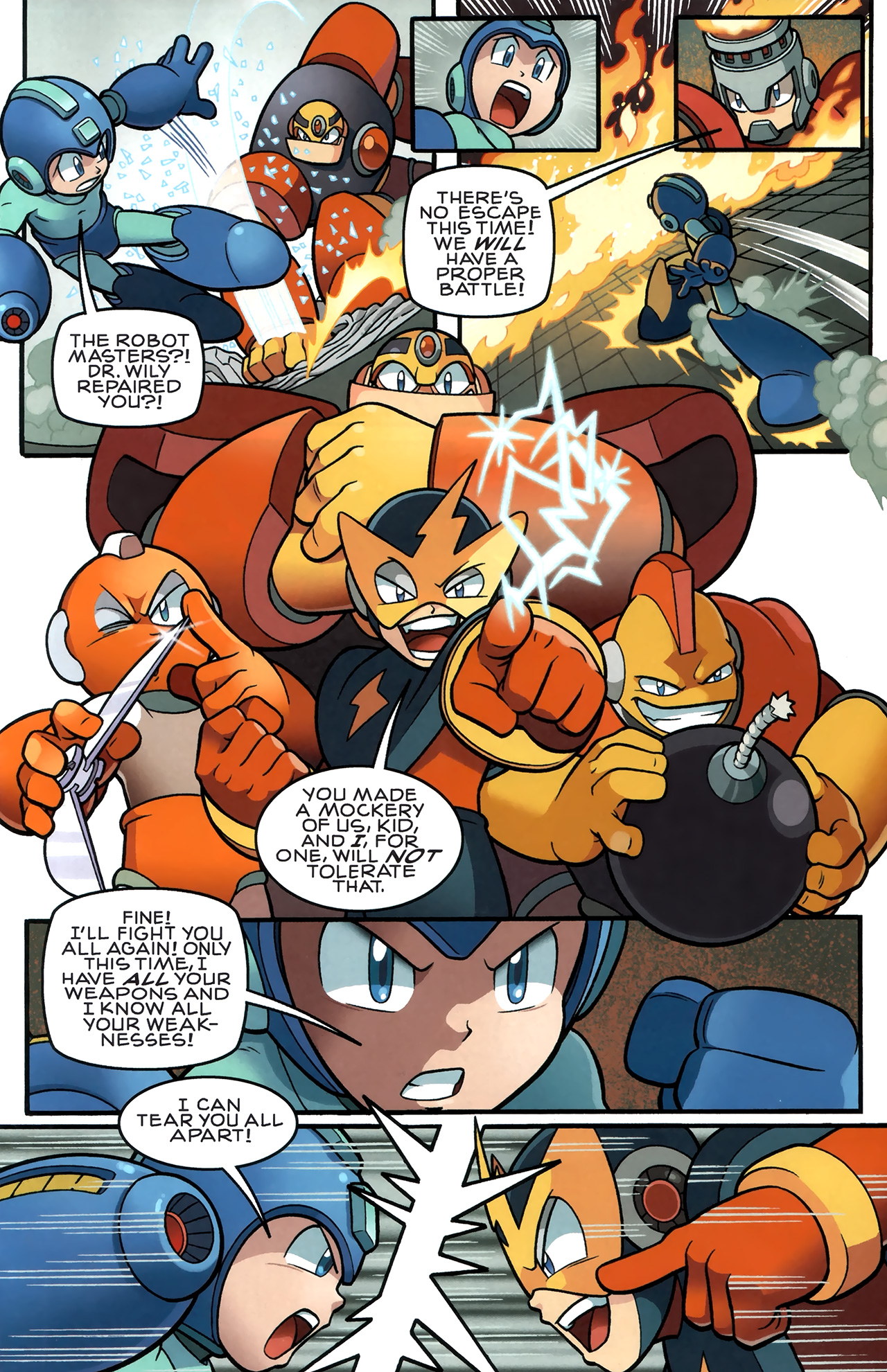 Read online Mega Man comic -  Issue #4 - 6