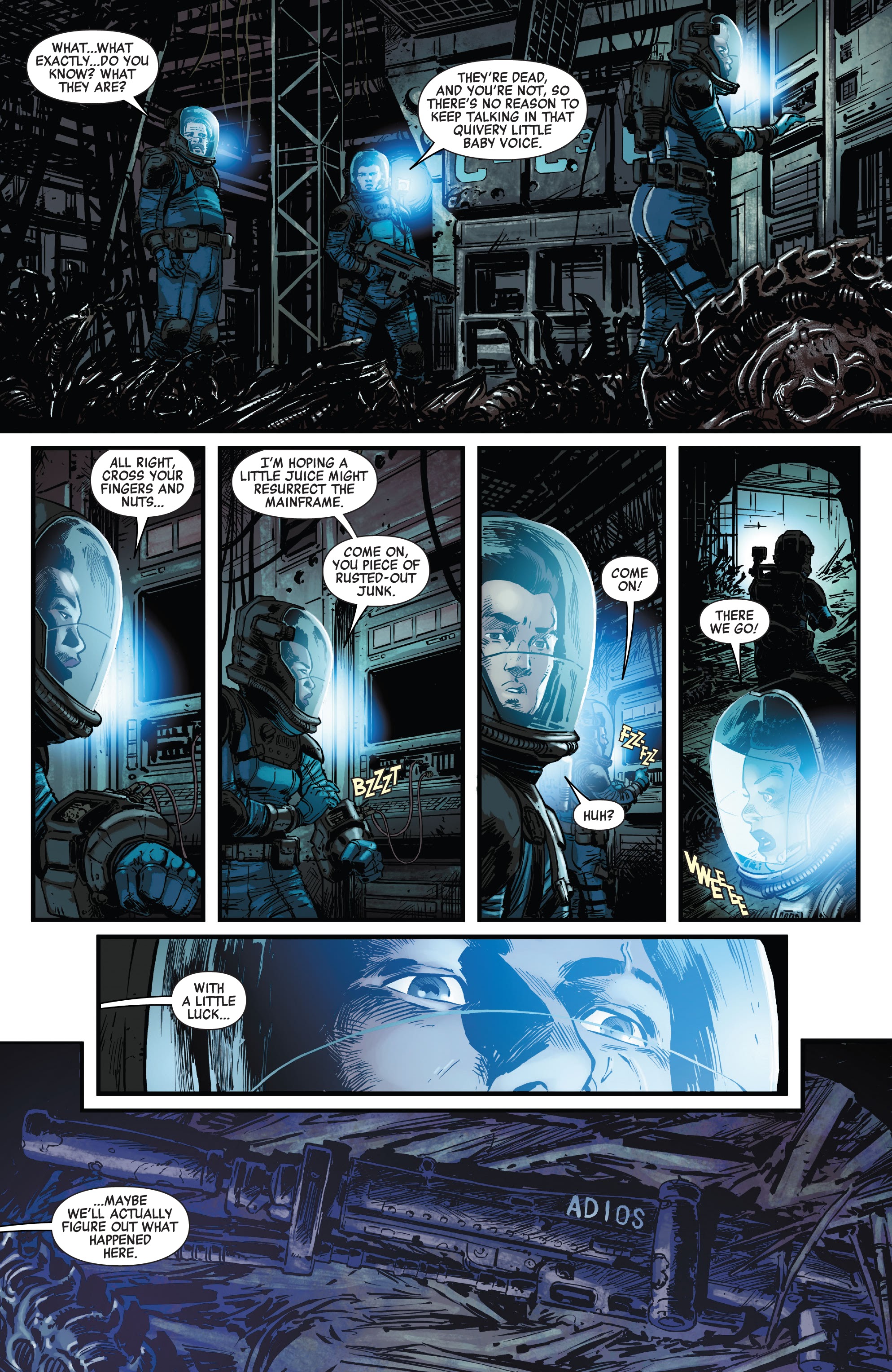 Read online Aliens: Aftermath comic -  Issue # Full - 18