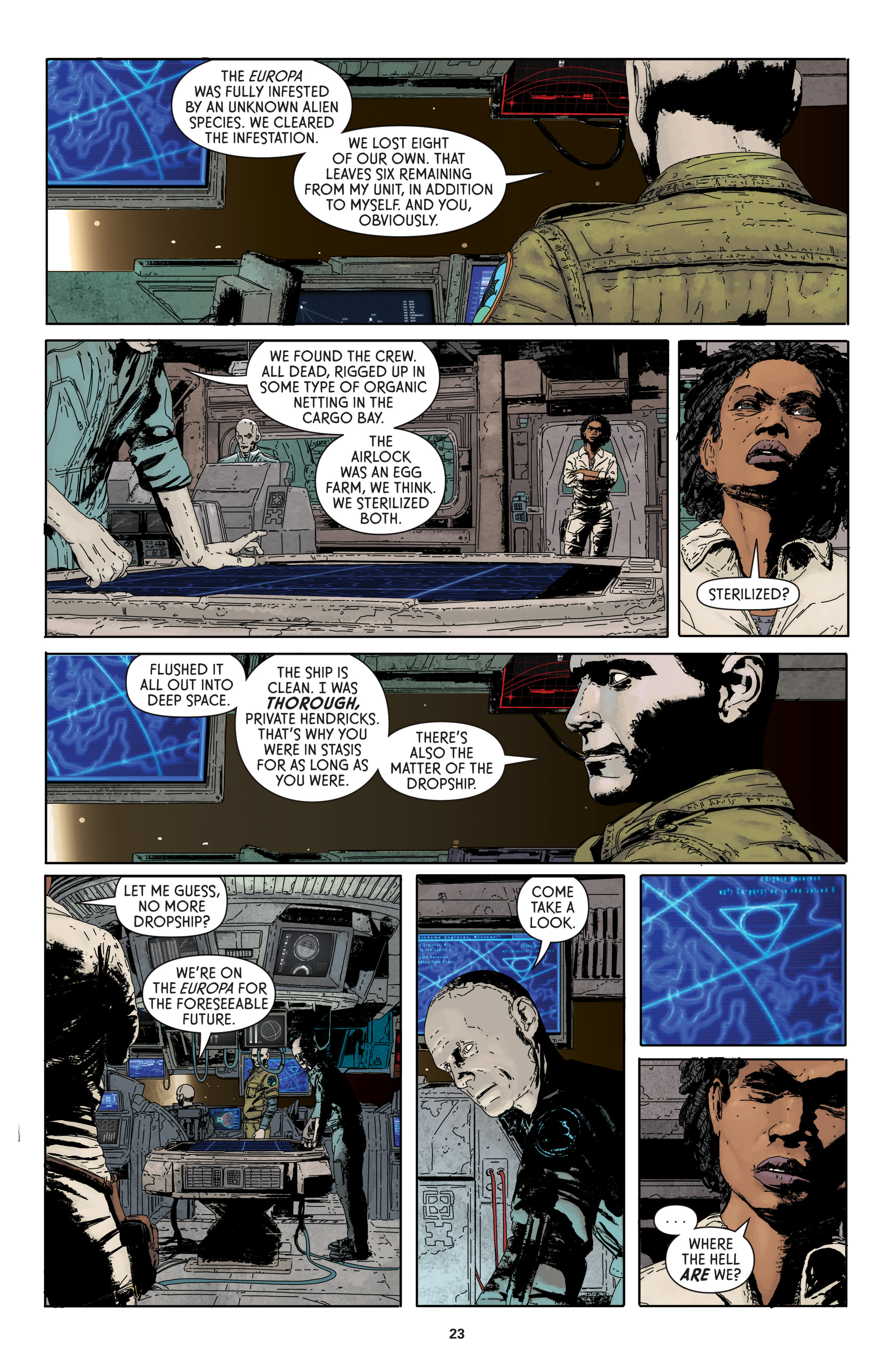 Read online Aliens: Defiance Library Edition comic -  Issue # TPB (Part 1) - 24