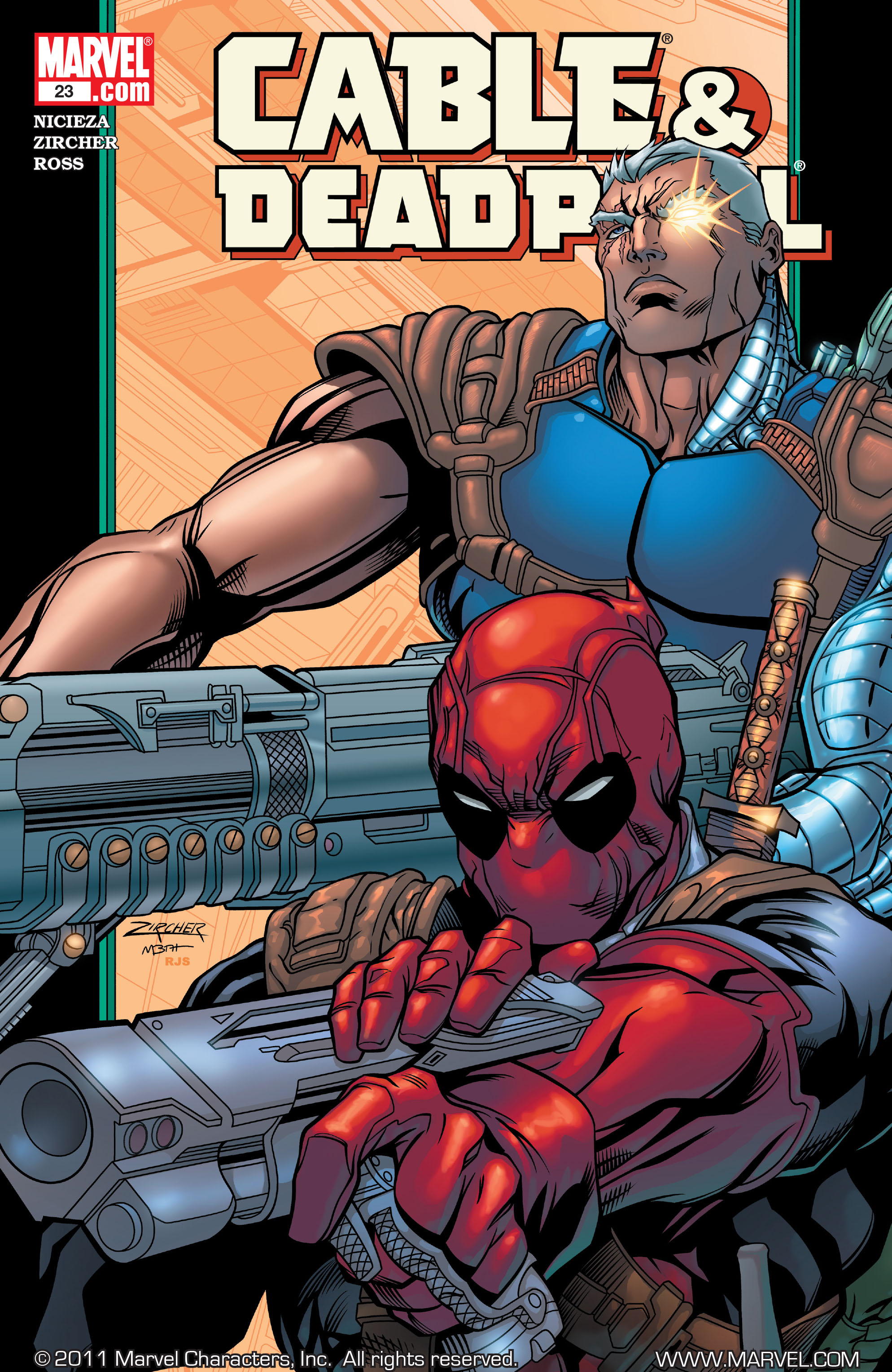 Read online Cable and Deadpool comic -  Issue #23 - 1